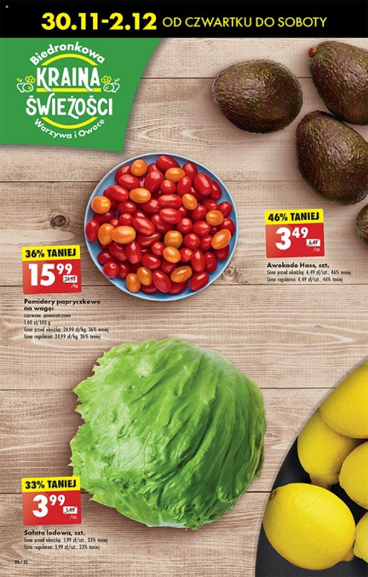 Biedronka gazetka ważna od  30.11.2023 do 06.12.2023 strona 20