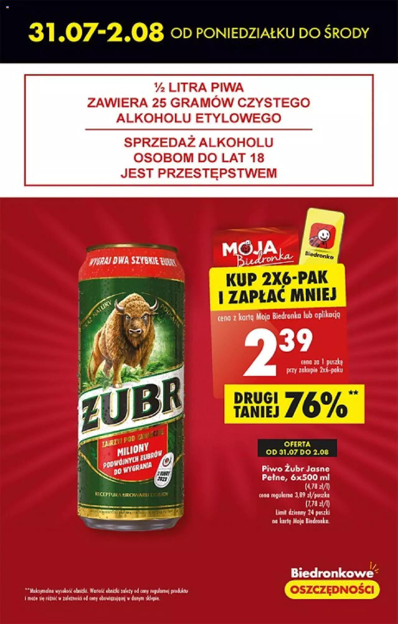 Biedronka gazetka ważna od  31.07.2023 do 05.08.2023 strona 9