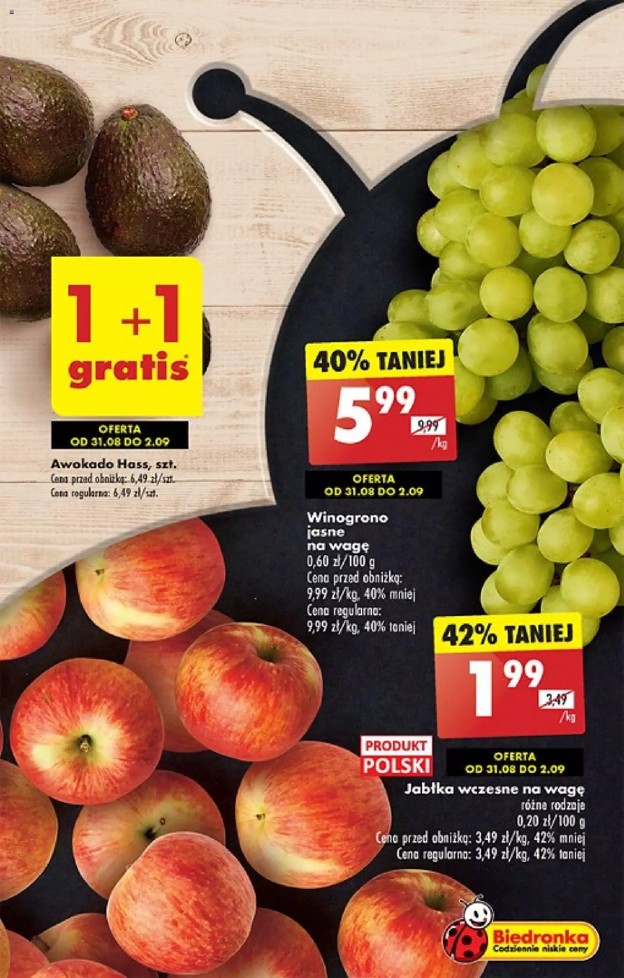 Biedronka gazetka ważna od 31.08.2023 do 06.09.2023 strona 19