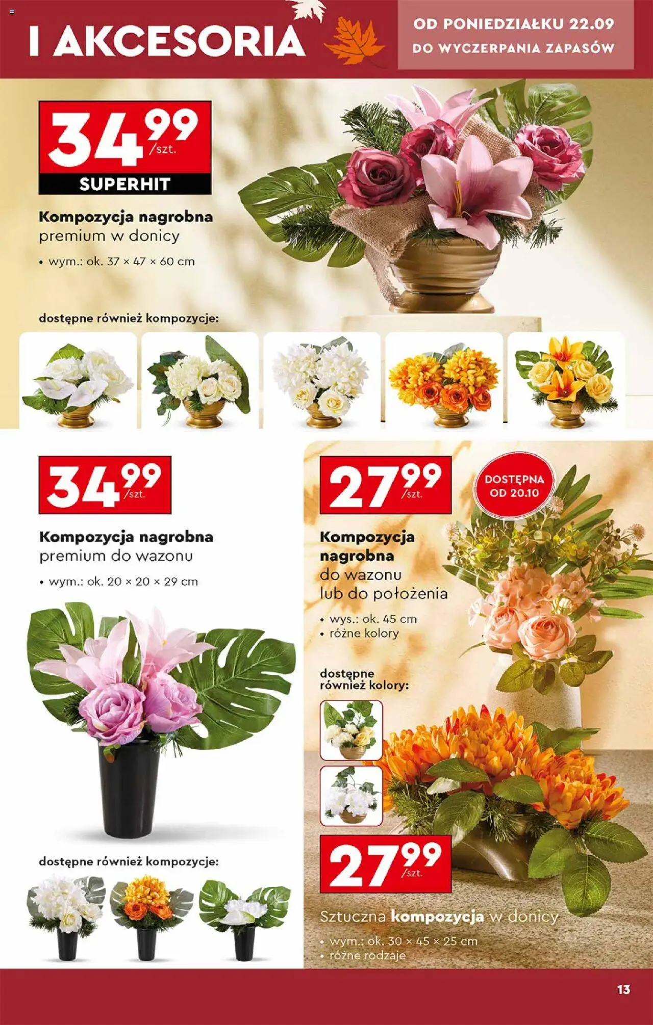 Biedronka gazetka Znicze ważna od  22.09.2025 strona 13