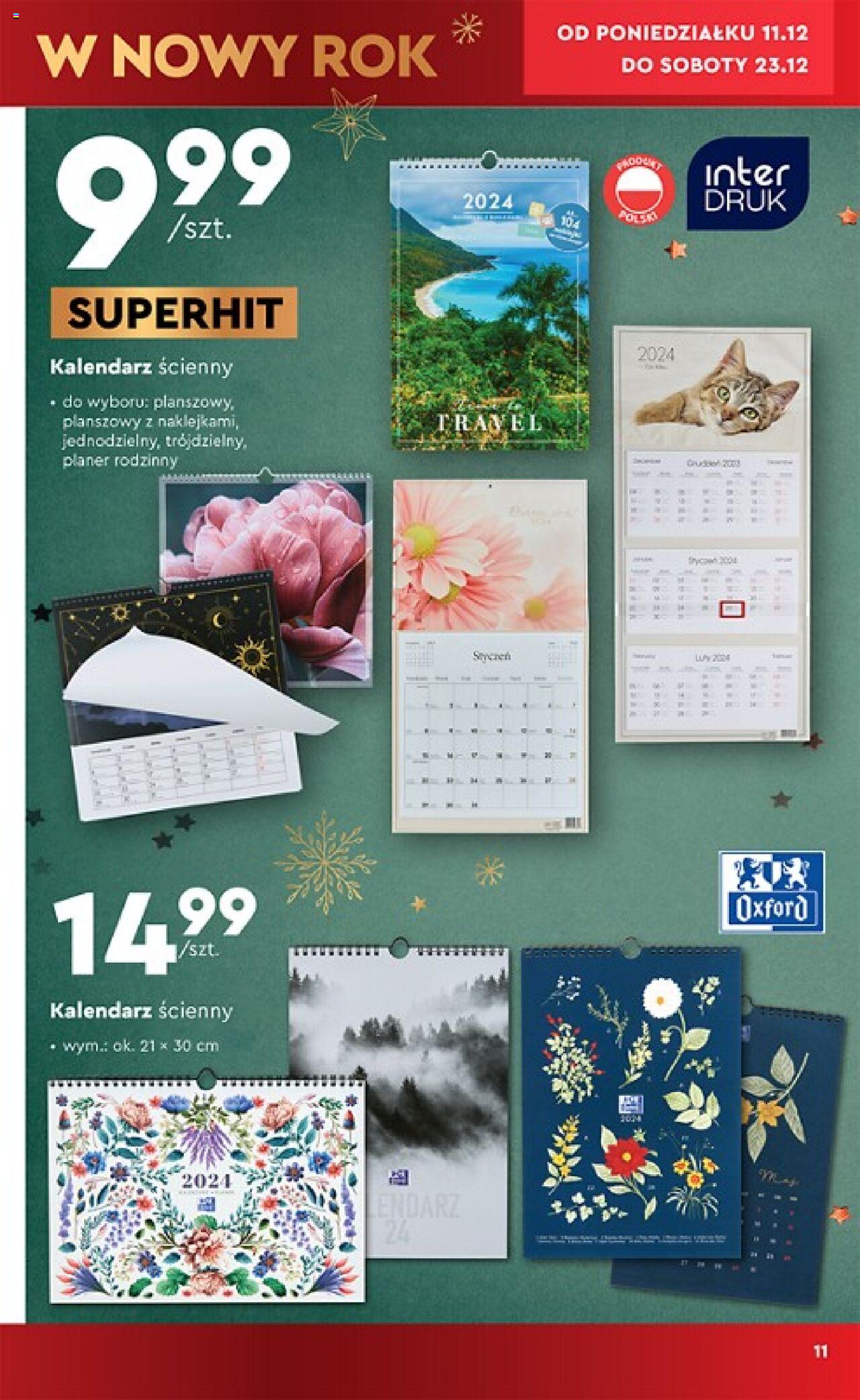 Biedronka Katalog gazetka ważna od 11.12.2023 do 22.12.2023 strona 11