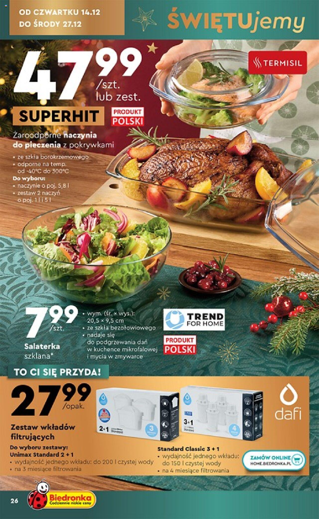Biedronka Katalog gazetka ważna od 11.12.2023 do 22.12.2023 strona 26