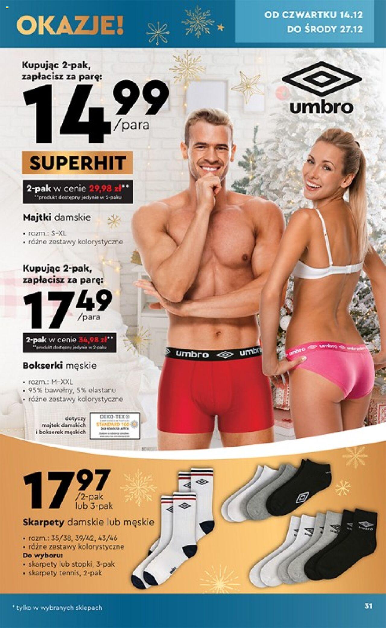 Biedronka Katalog gazetka ważna od 11.12.2023 do 22.12.2023 strona 31