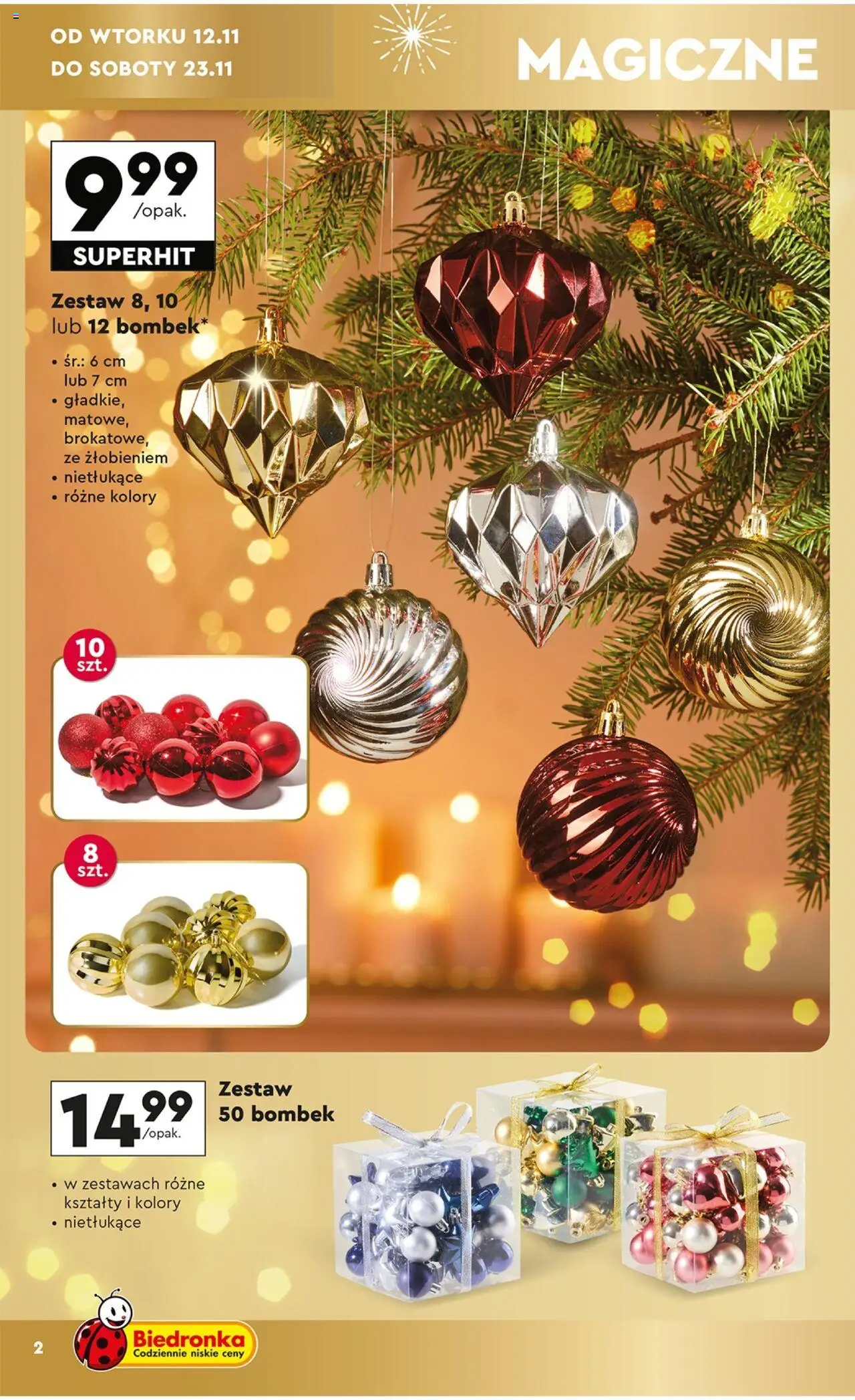 Biedronka Katalog gazetka ważna od 12.11.2024 do 23.11.2024 strona 2