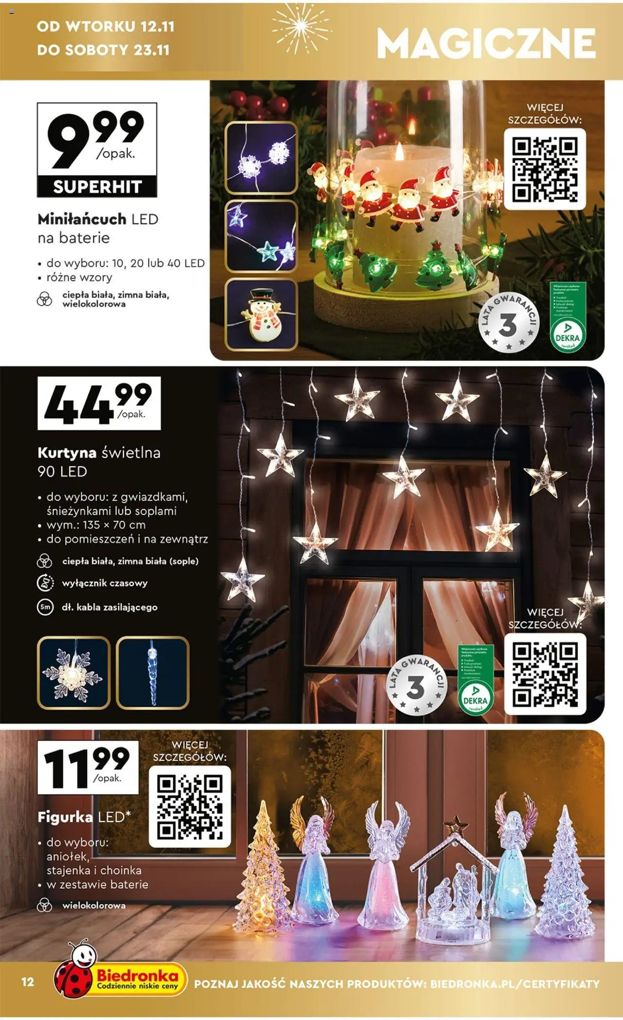 Biedronka Katalog gazetka ważna od 12.11.2024 do 23.11.2024 strona 12