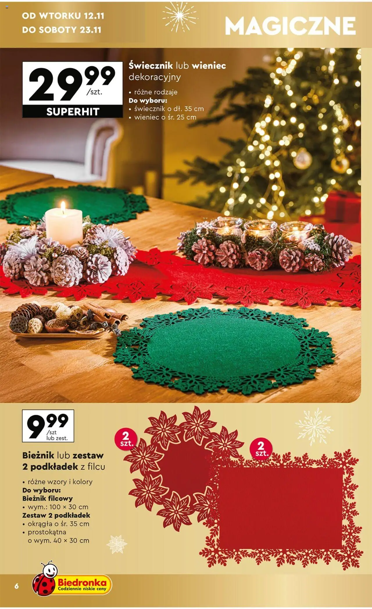Biedronka Katalog gazetka ważna od 12.11.2024 do 23.11.2024 strona 6