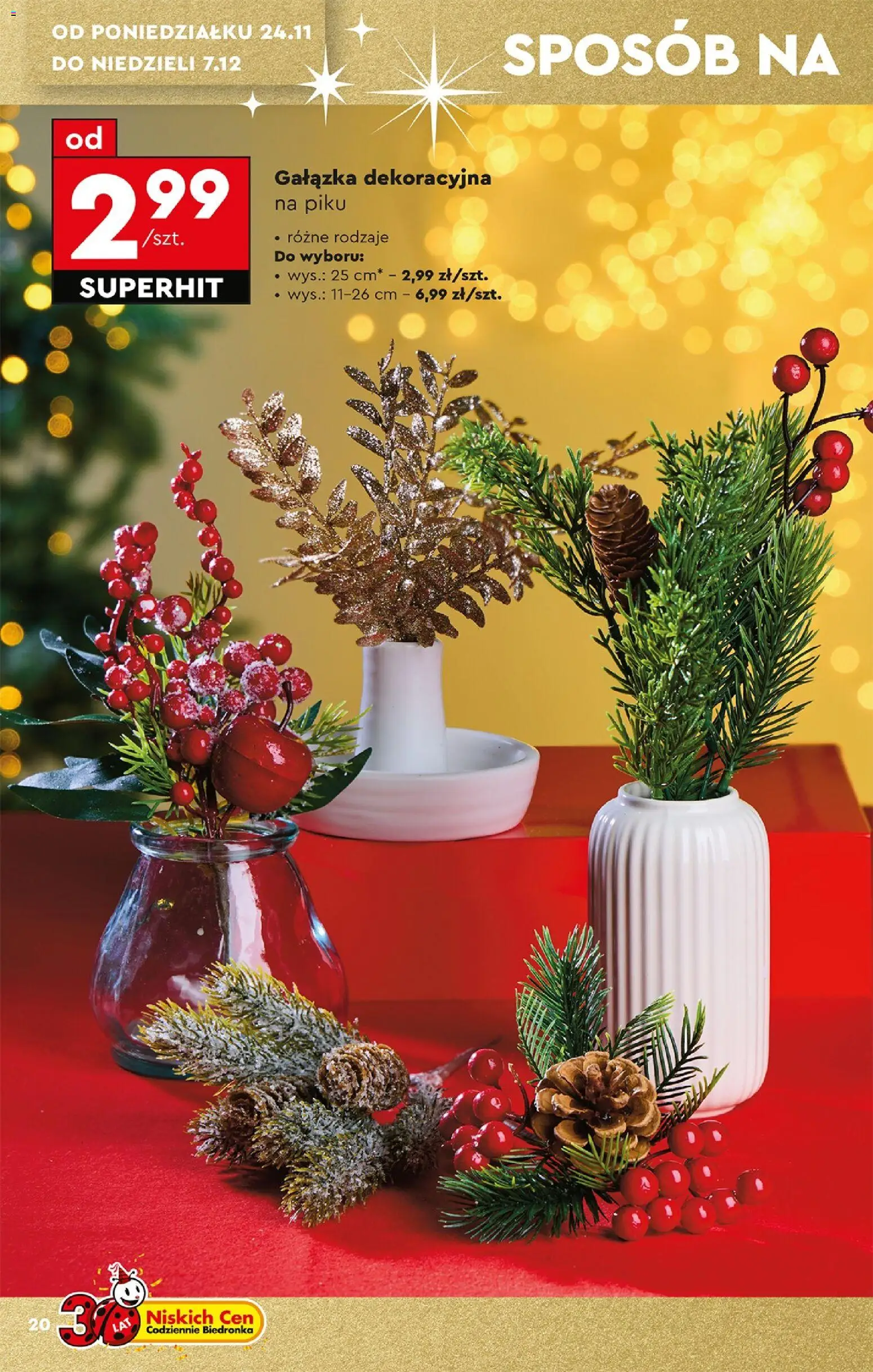 Biedronka Katalog gazetka ważna od 24.11.2025 do  07.12.2025 strona 22