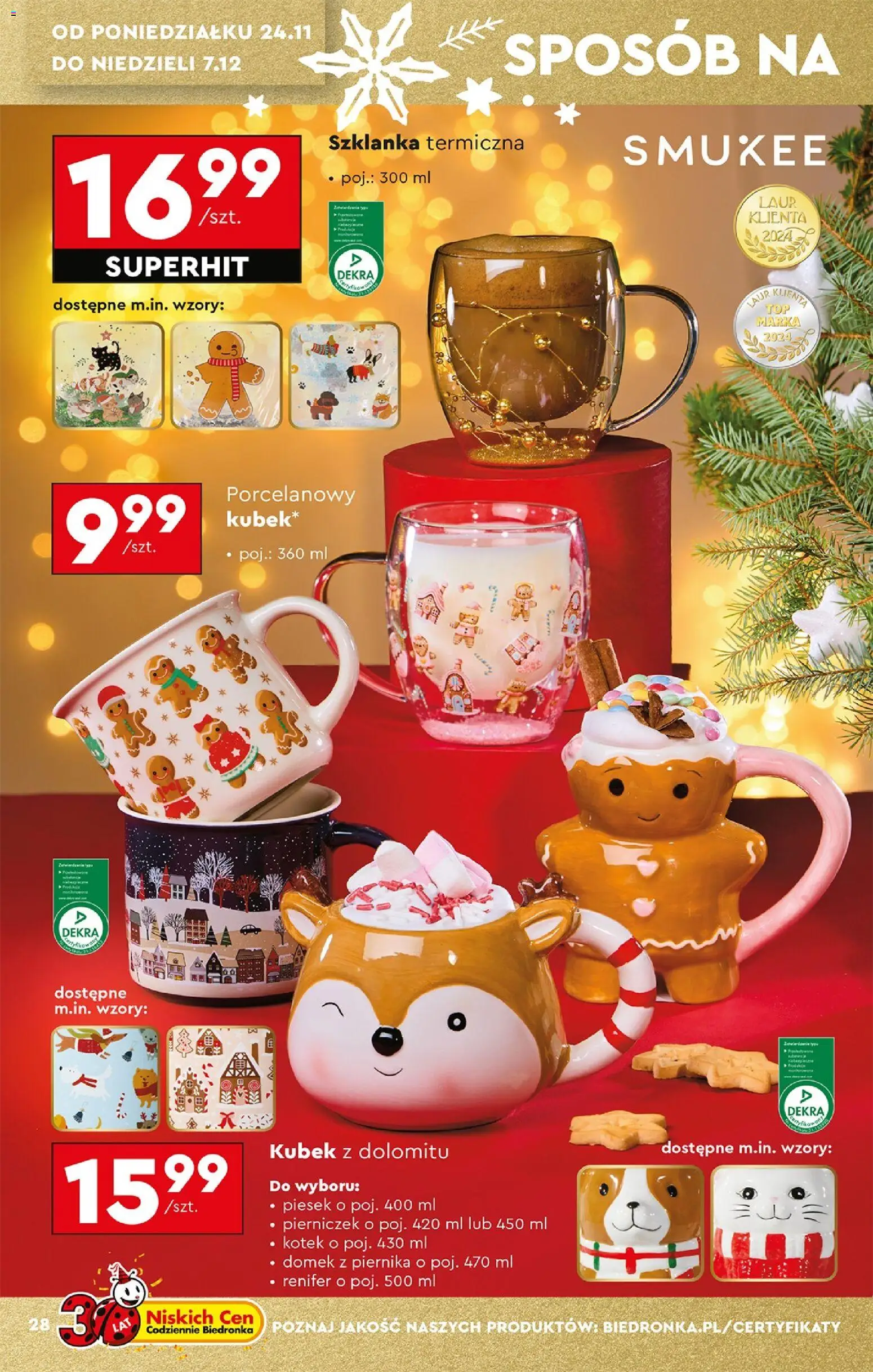 Biedronka Katalog gazetka ważna od 24.11.2025 do  07.12.2025 strona 30