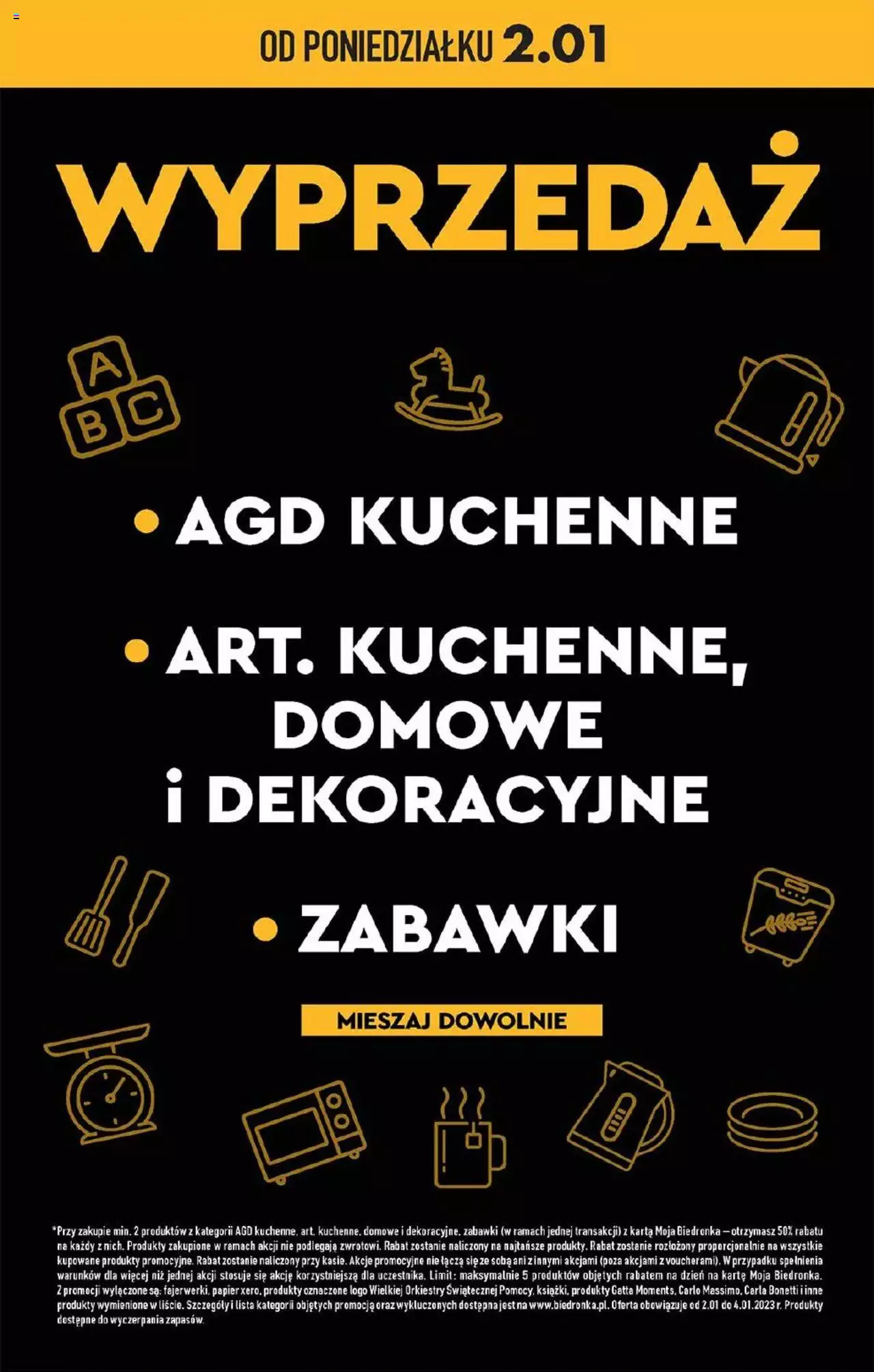 Biedronka Okazje tygodnia gazetka ważna od 02.01.2023 do 14.01.2023 strona 3