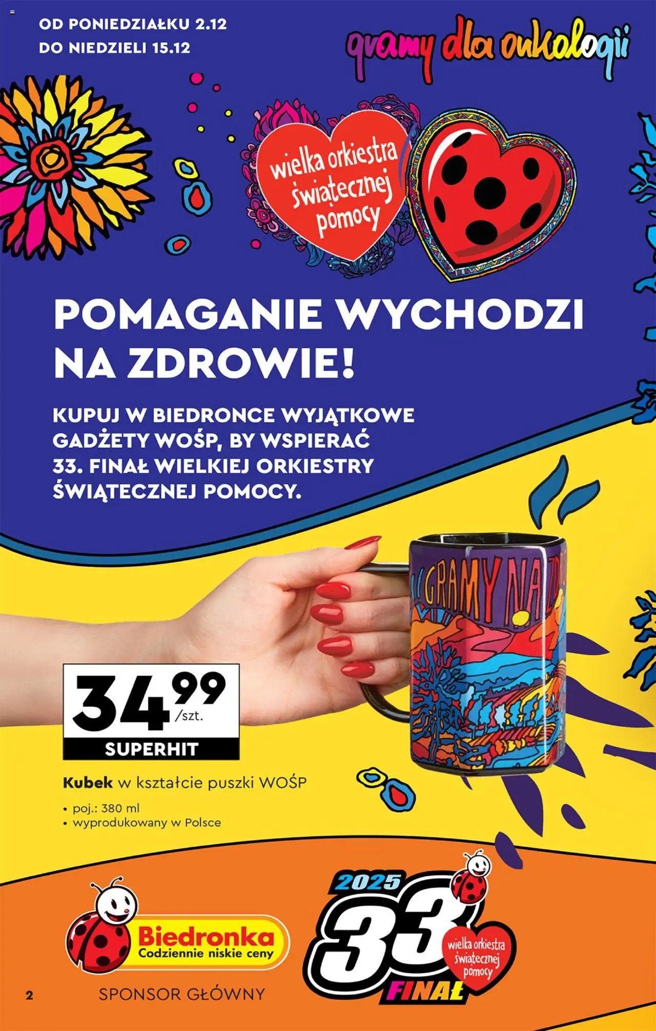 Biedronka Okazje tygodnia gazetka ważna od 02.12.2024 do 15.12.2024 strona 2