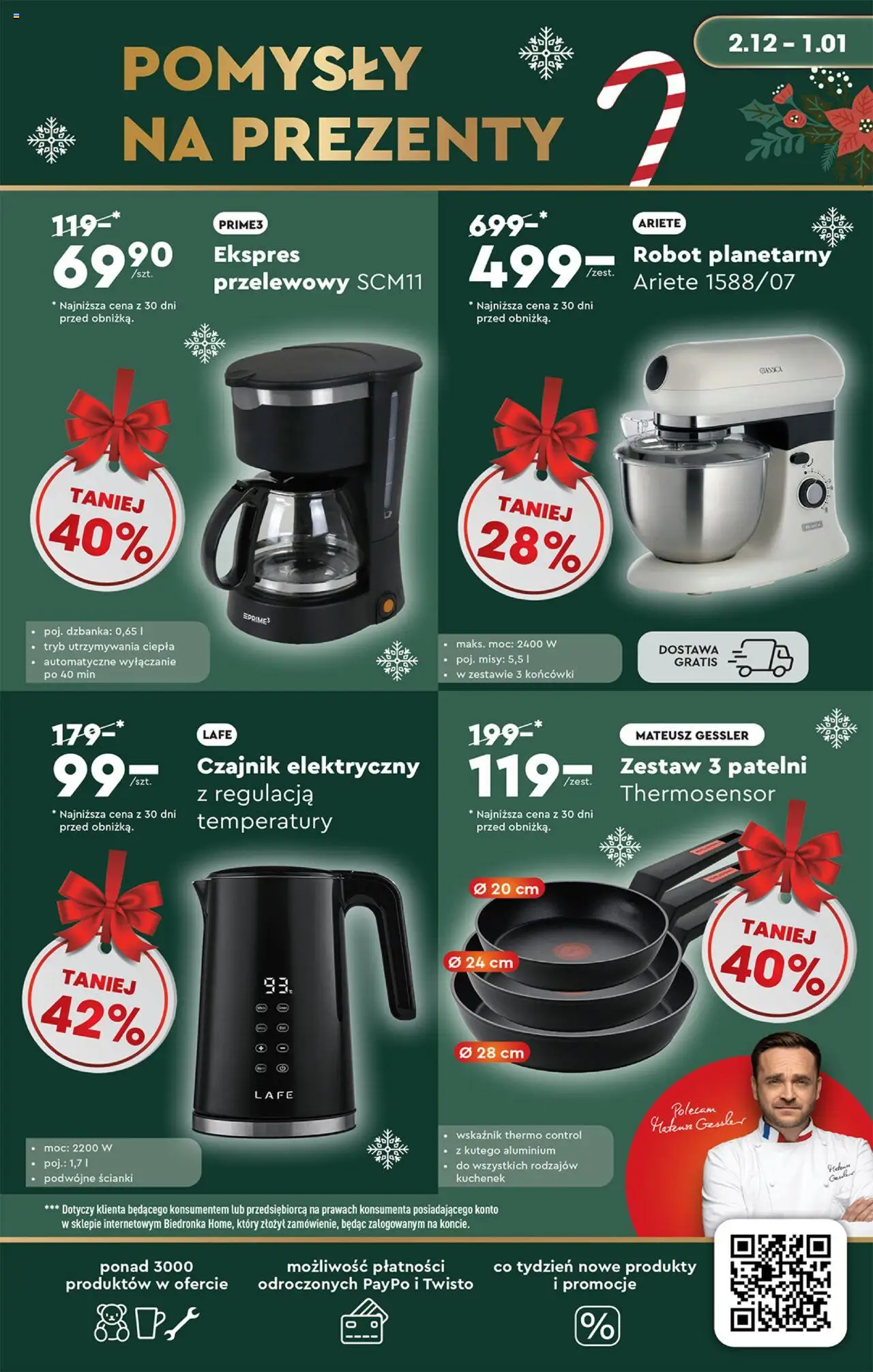 Biedronka Okazje tygodnia gazetka ważna od 02.12.2024 do 15.12.2024 strona 40