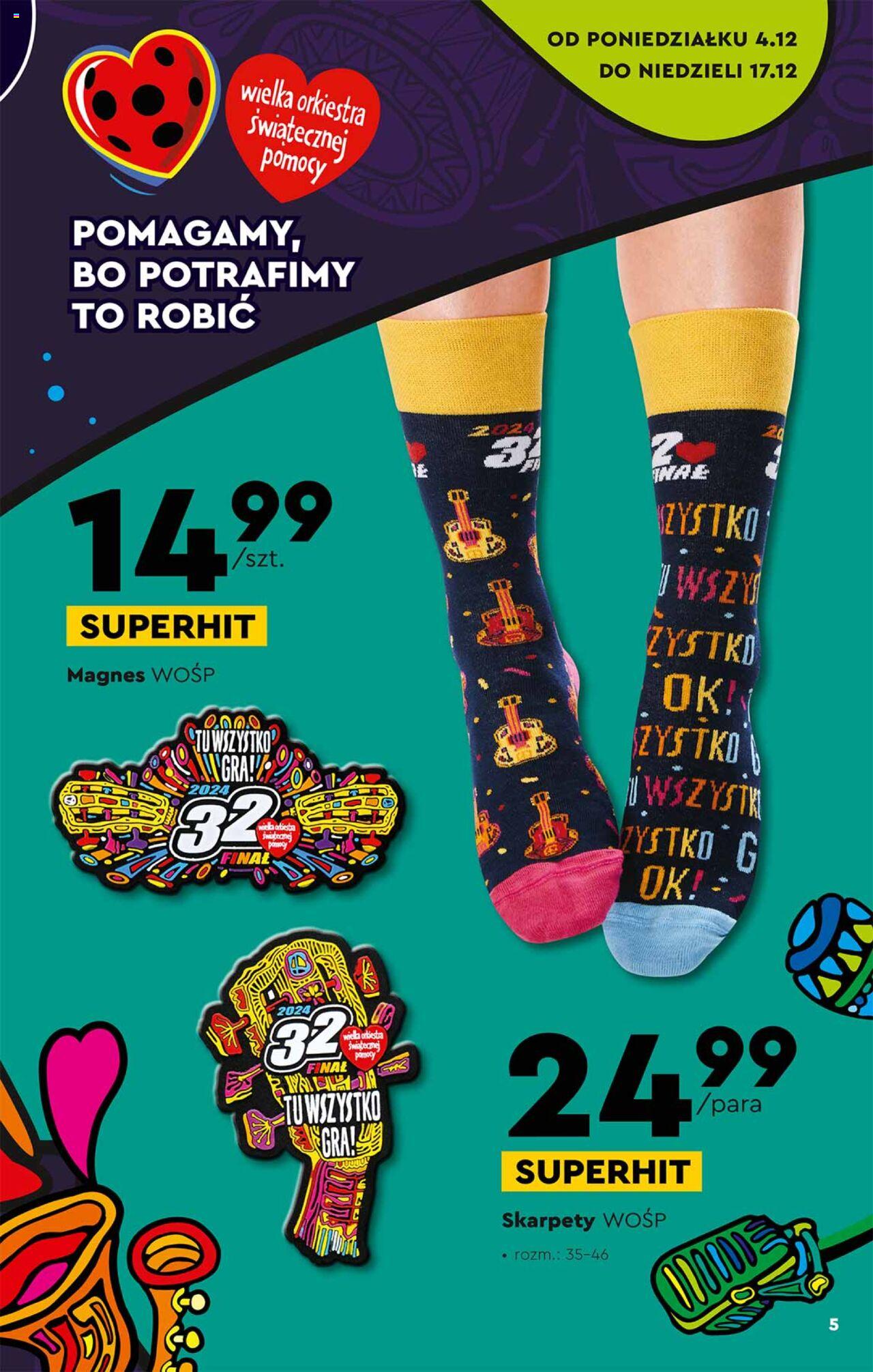 Biedronka Okazje tygodnia gazetka ważna od  04.12.2023 do 14.12.2023 strona 5