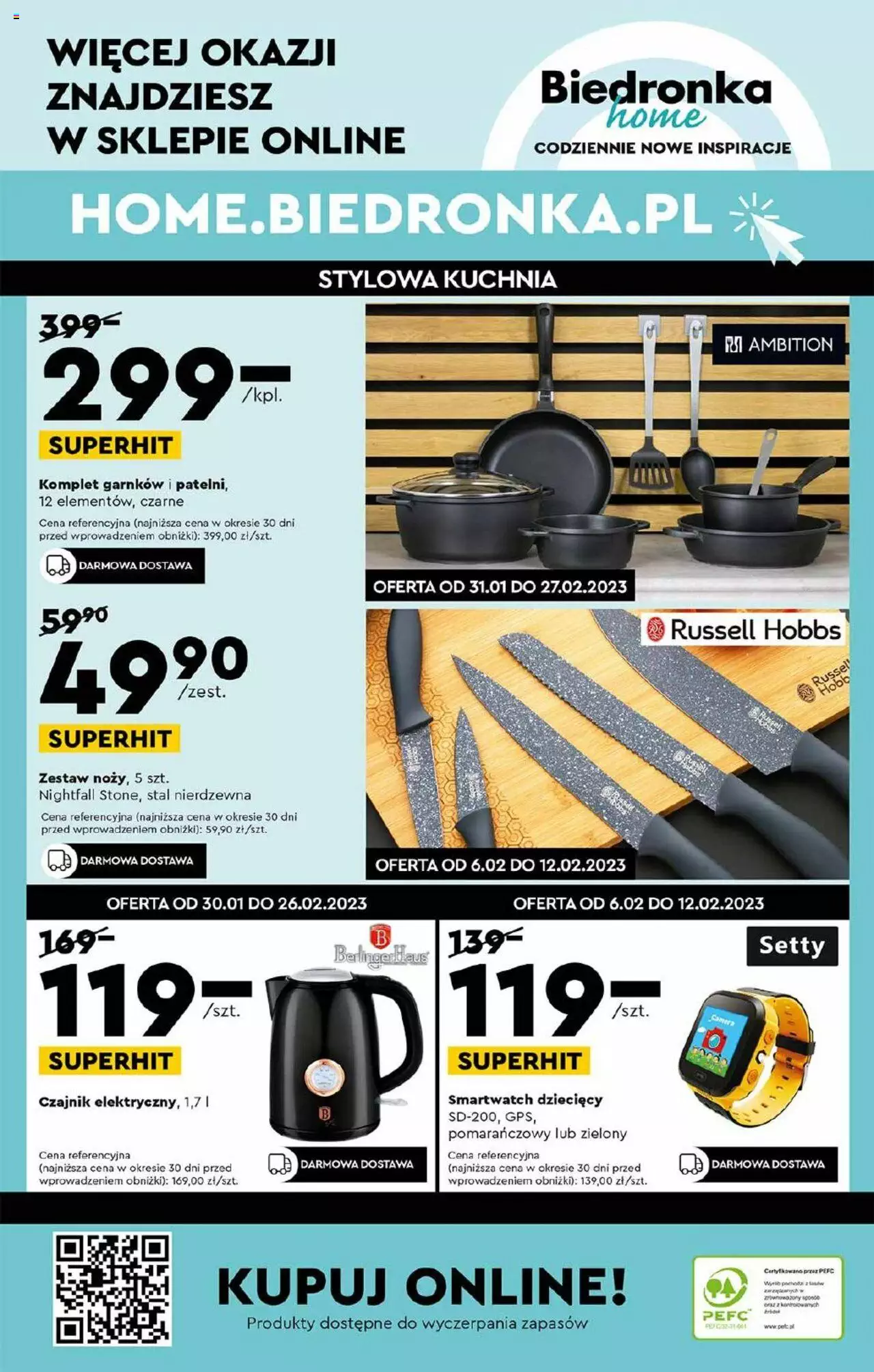 Biedronka Okazje tygodnia gazetka ważna od 06.02.2023 do 18.02.2023 strona 32