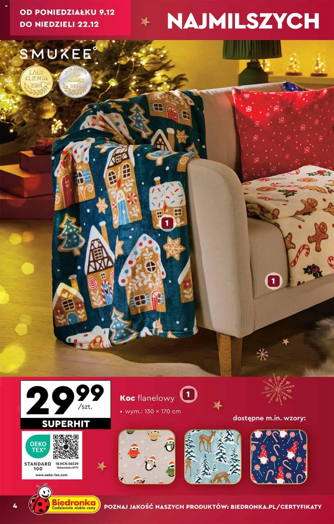 Biedronka Okazje tygodnia gazetka ważna  od 09.12.2024 do 22.12.2024 strona 4