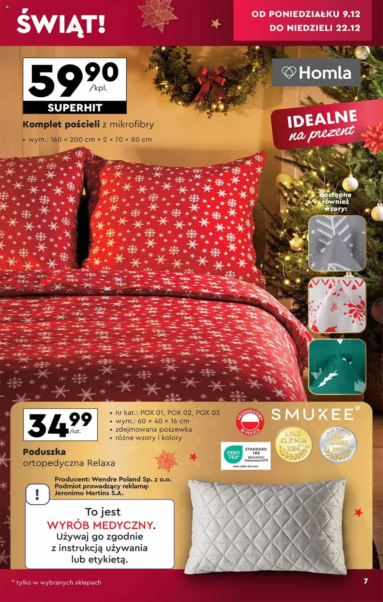 Biedronka Okazje tygodnia gazetka ważna  od 09.12.2024 do 22.12.2024 strona 7