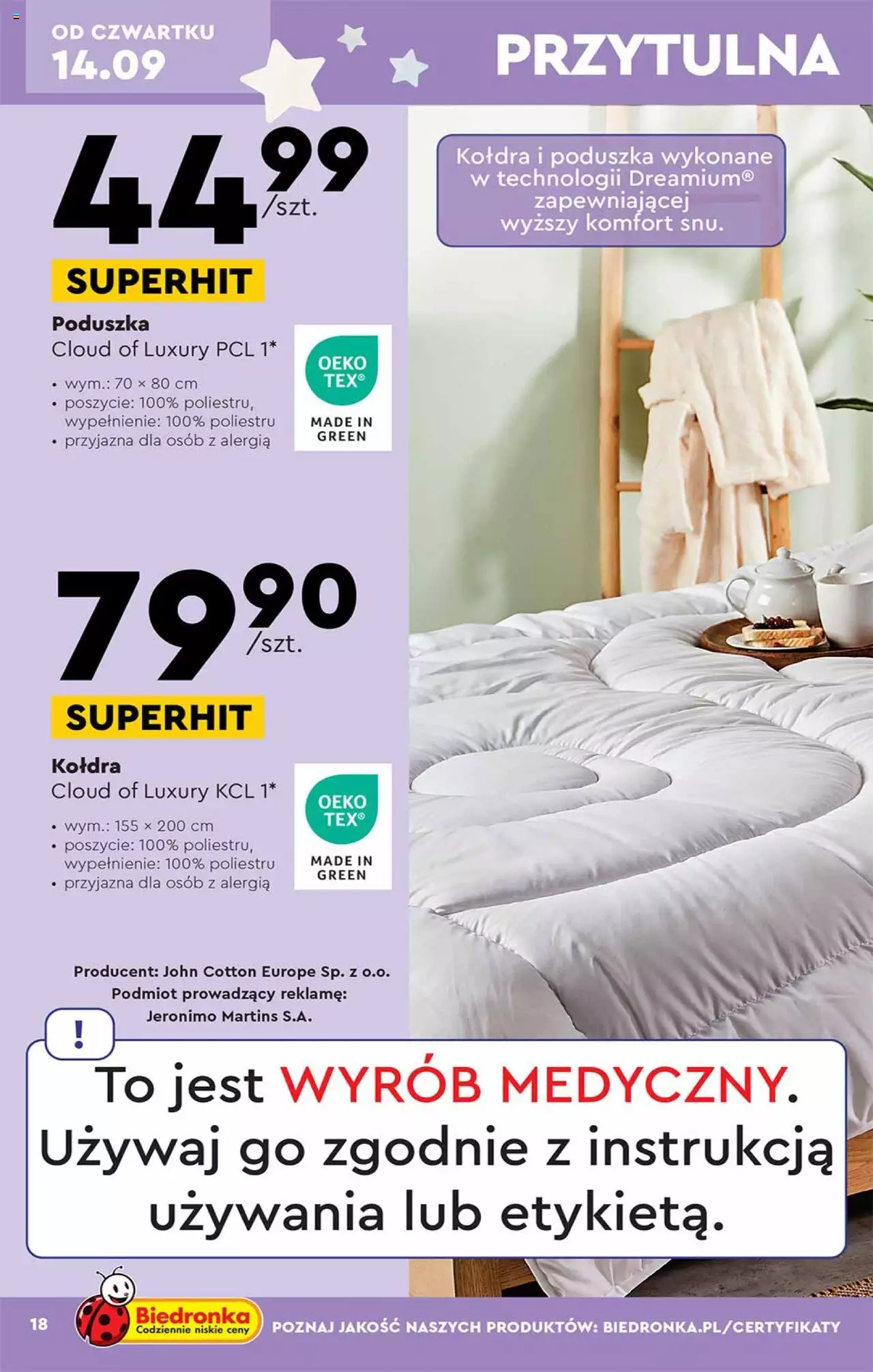 Biedronka Okazje tygodnia gazetka ważna od 11.09.2023 strona 18