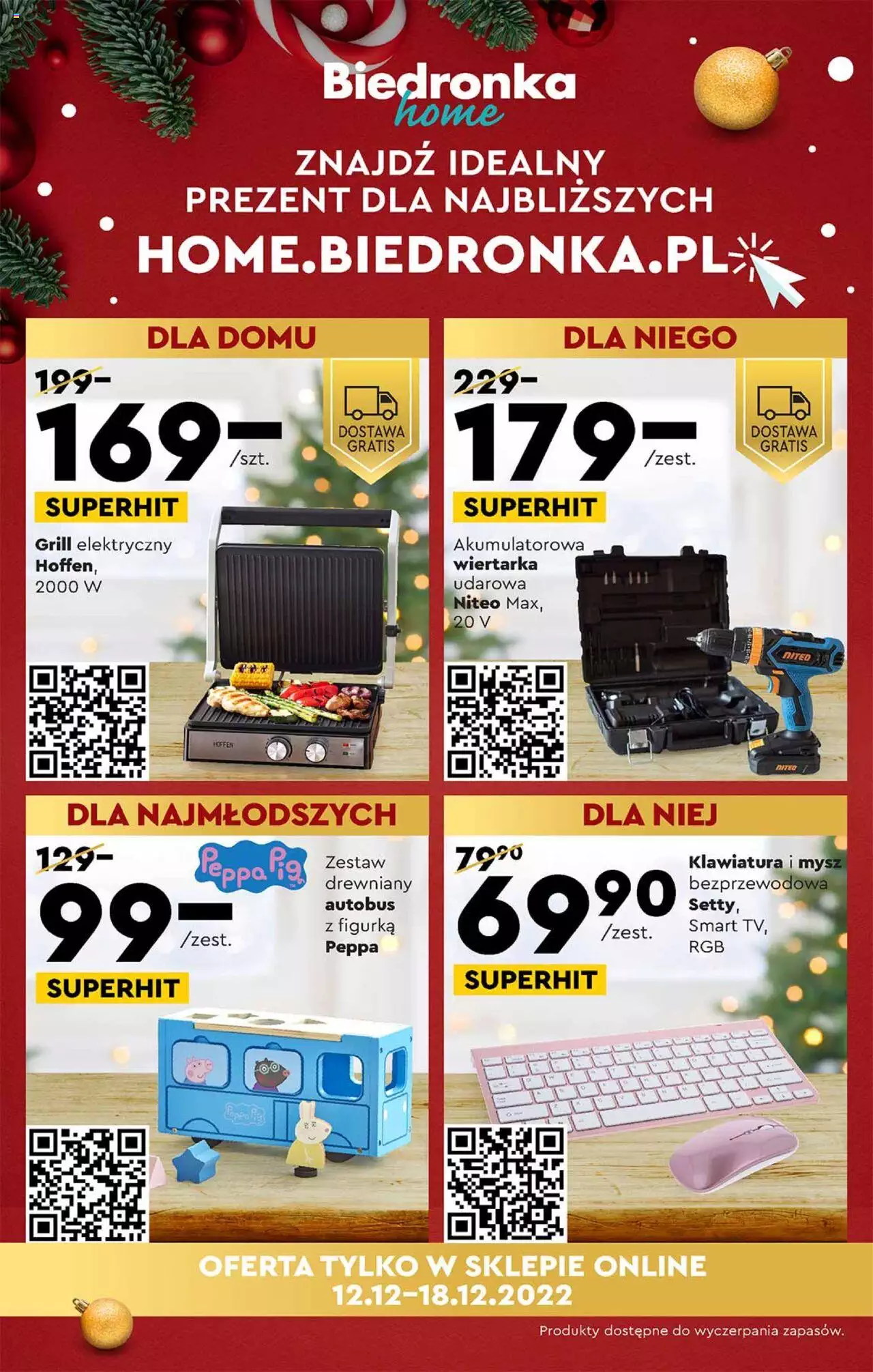 Biedronka Okazje tygodnia gazetka ważna od 12.12.2022 do 24.12.2022 strona 33