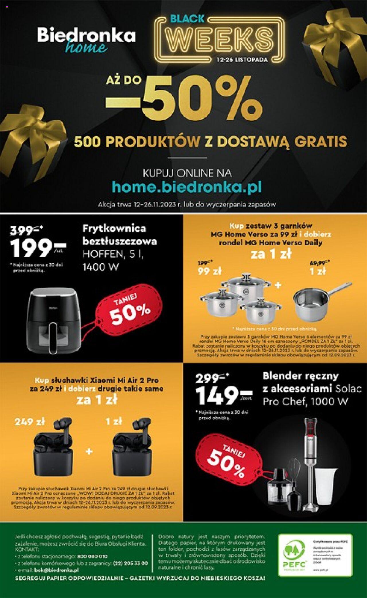 Biedronka Okazje tygodnia gazetka ważna od  13.11.2023 do 24.11.2023 strona 35