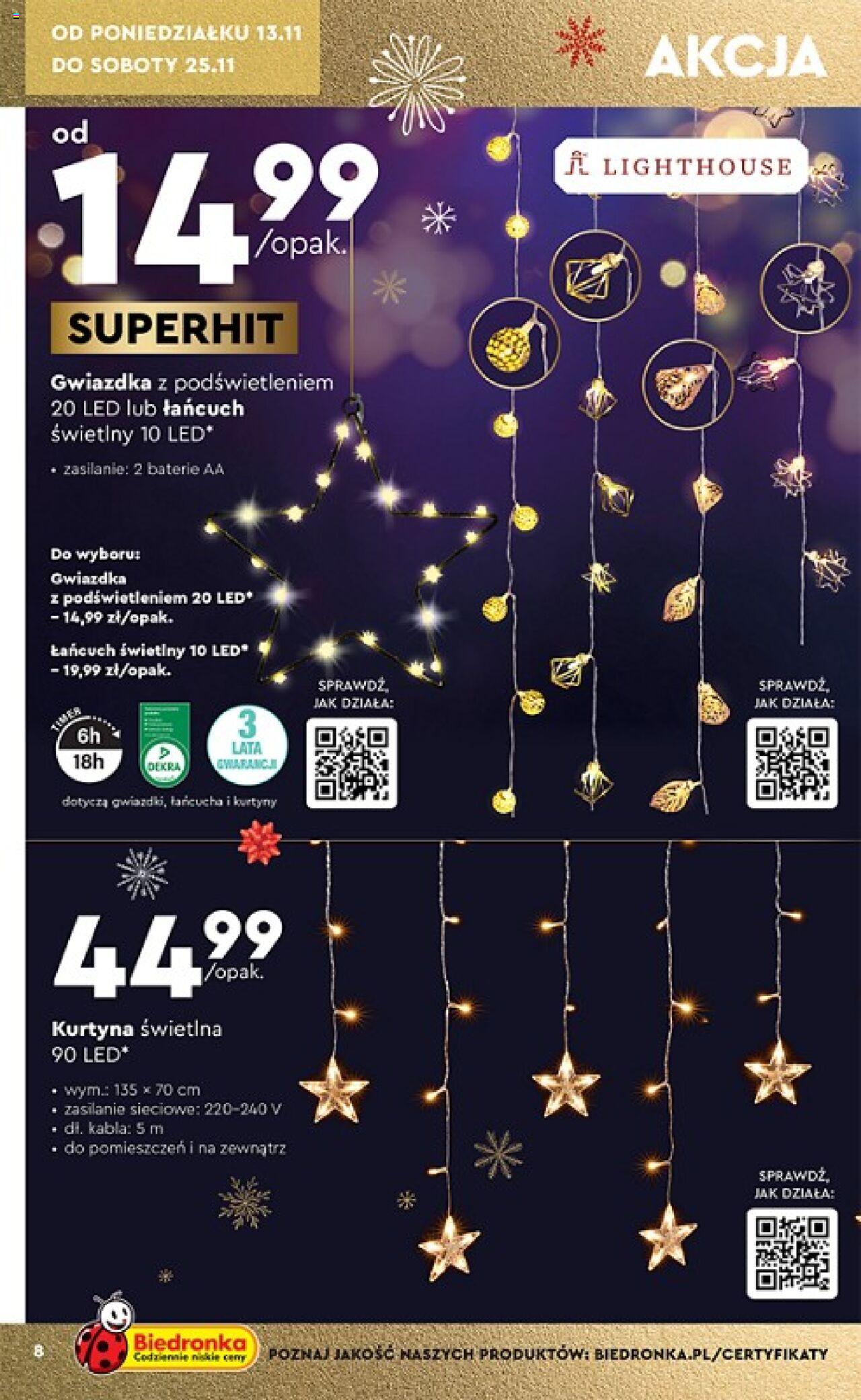 Biedronka Okazje tygodnia gazetka ważna od  13.11.2023 do 24.11.2023 strona 7