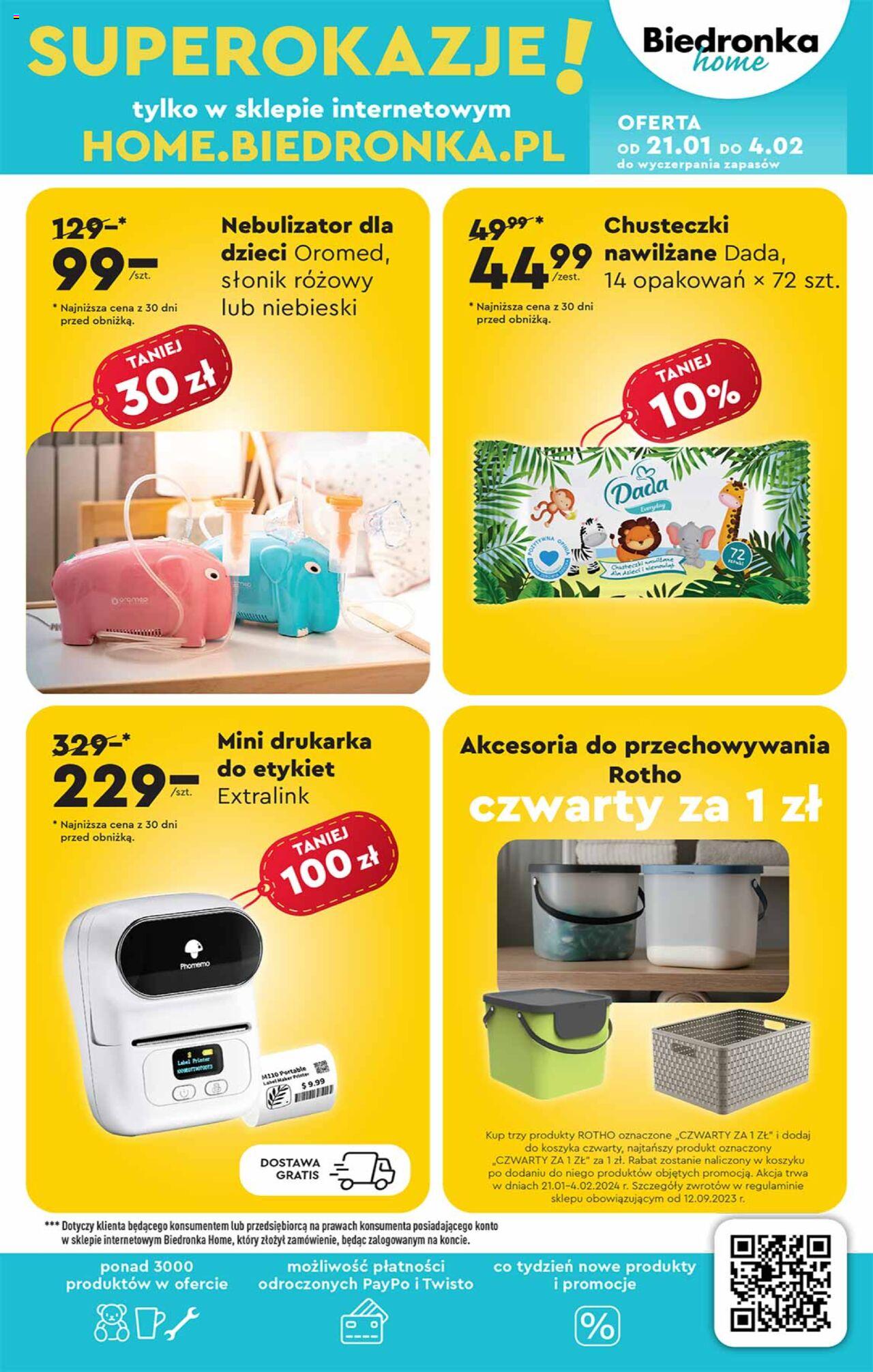 Biedronka Okazje tygodnia gazetka ważna od 22.01.2024 do 03.02.2024 strona 33