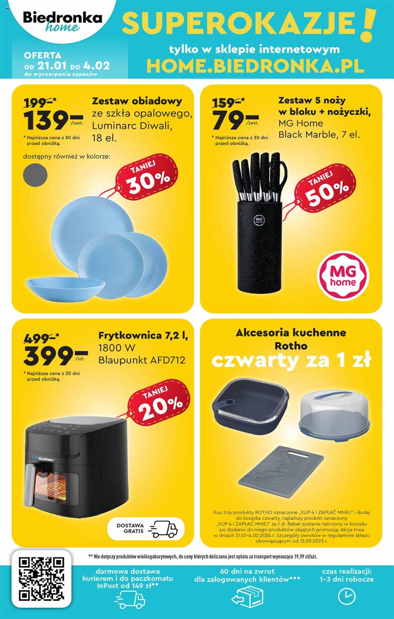 Biedronka Okazje tygodnia gazetka ważna od 22.01.2024 do 03.02.2024 strona 34