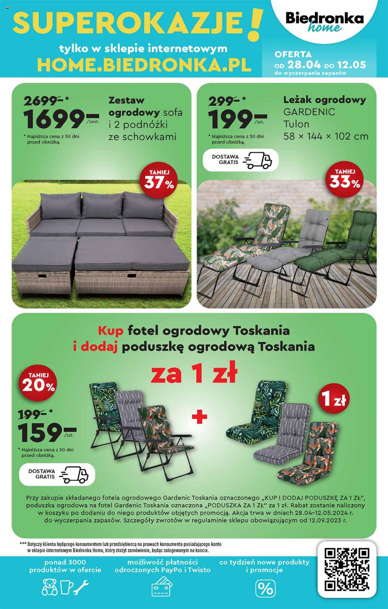Biedronka Okazje tygodnia gazetka ważna od 29.04.2024 do 11.05.2024 strona 25