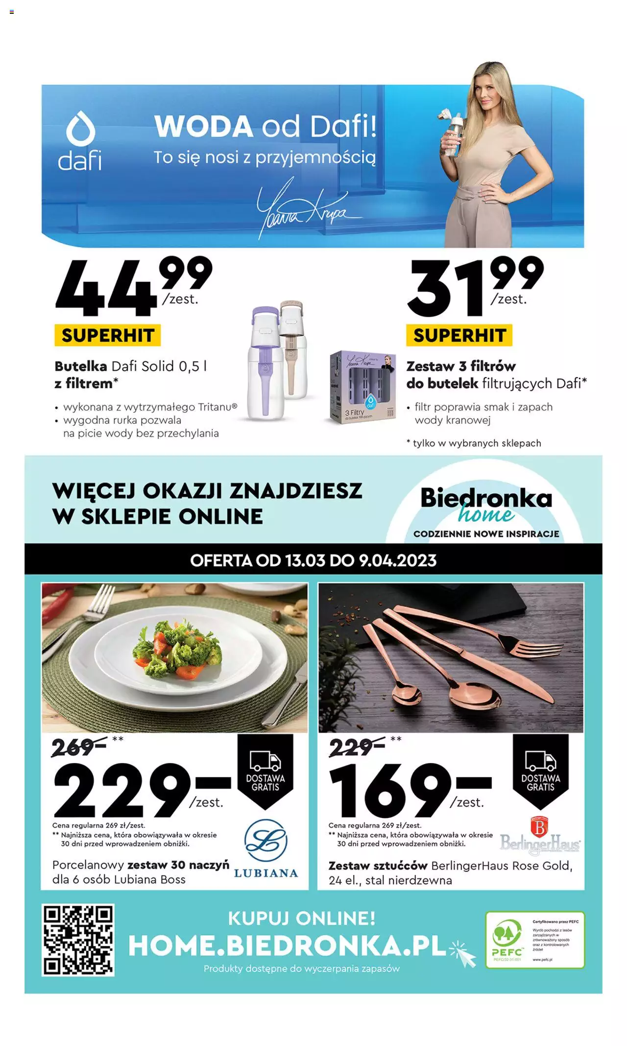 Biedronka Okazje tygodnia gazetka Wielkanoc  od  13.03.2023 do 25.03.2023 strona 32