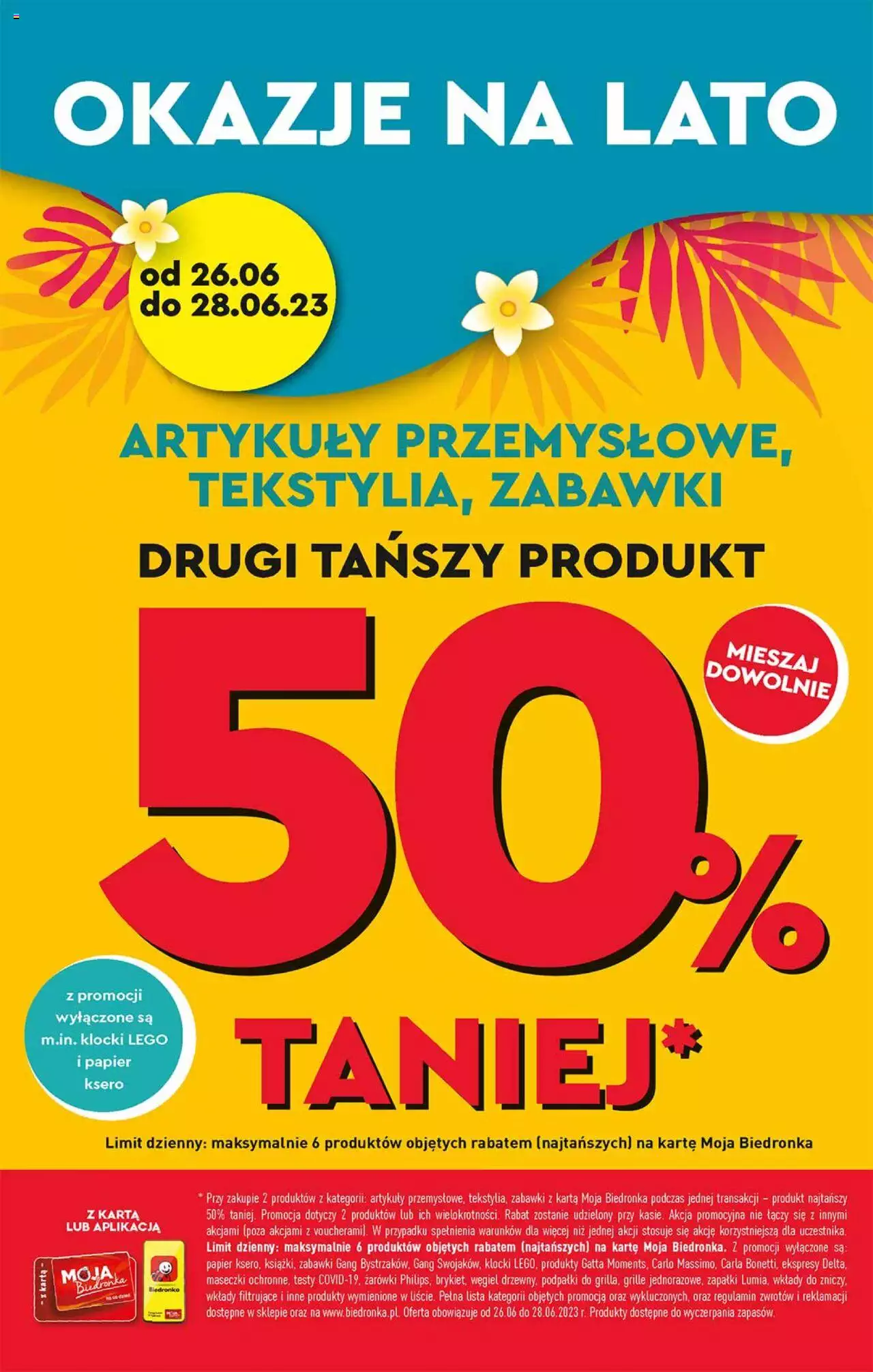 Biedronka ważna od 26.06.2023 do 01.07.2023 strona 54