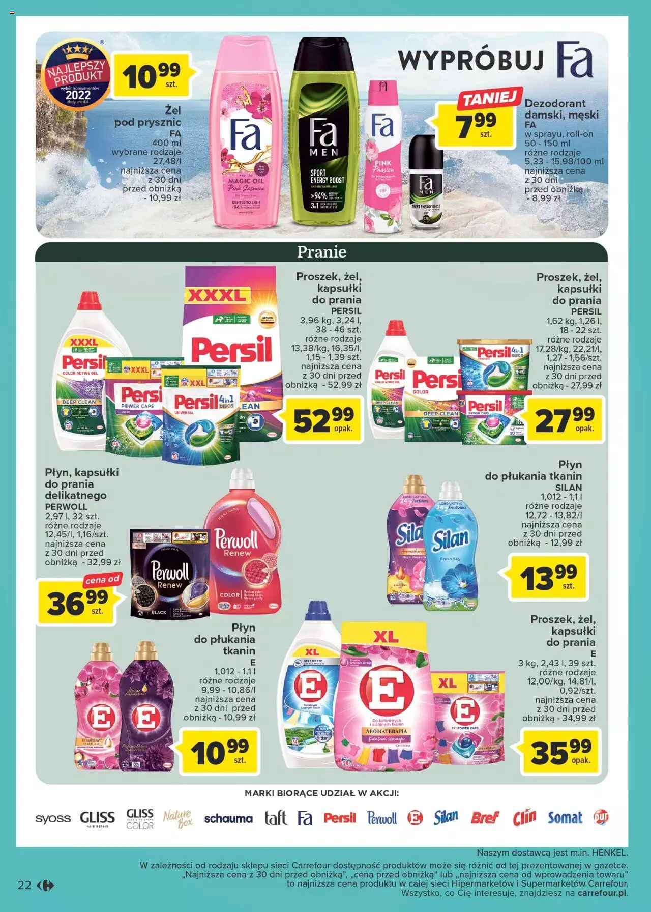 Carrefour Akcja Anty-inflacja Gazetka ważna od 29.08.2023 do 09.09.2023 strona 22