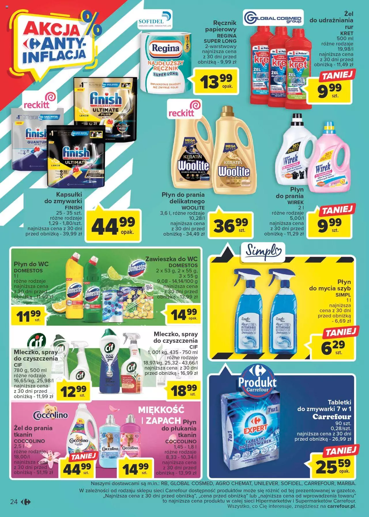 Carrefour Akcja Anty-inflacja Gazetka ważna od 29.08.2023 do 09.09.2023 strona 24