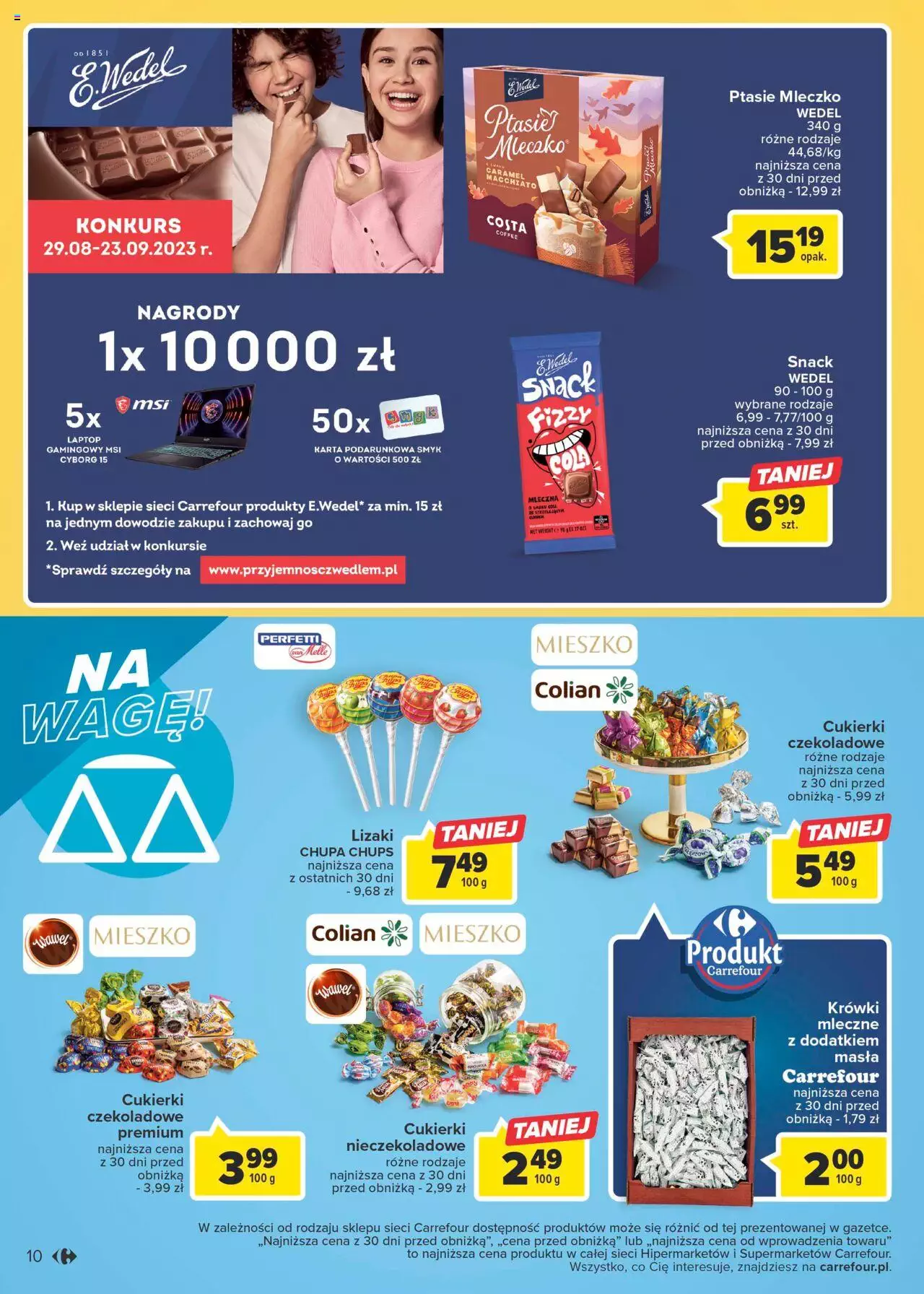 Carrefour Akcja Anty-inflacja Gazetka ważna od 29.08.2023 do 09.09.2023 strona 10