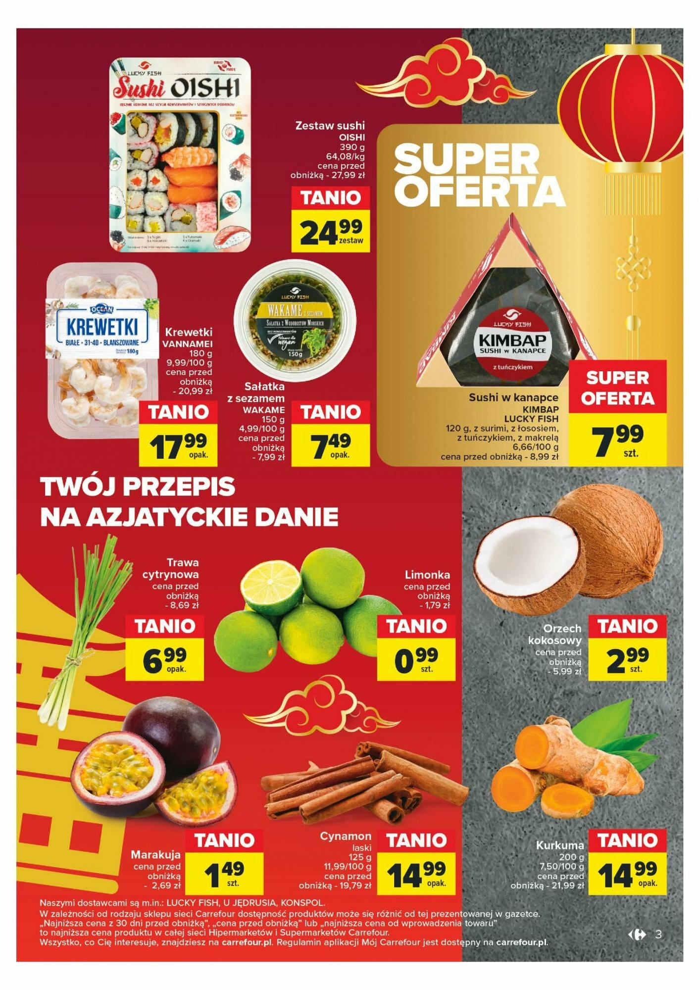 Carrefour Azja od kuchni Gazetka ważna od 06.02.2024 do 17.02.2024 strona 3