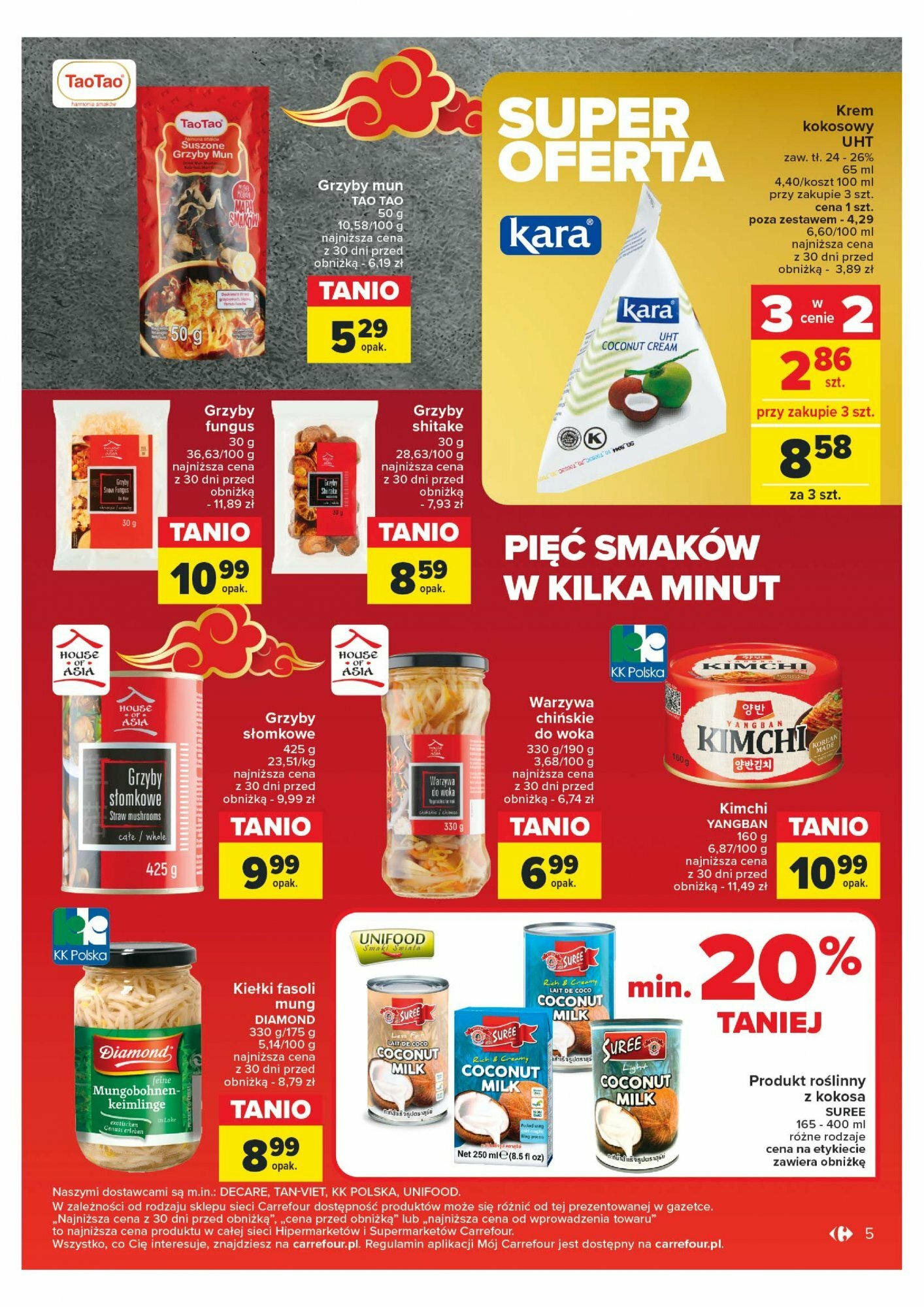 Carrefour Azja od kuchni Gazetka ważna od 06.02.2024 do 17.02.2024 strona 5