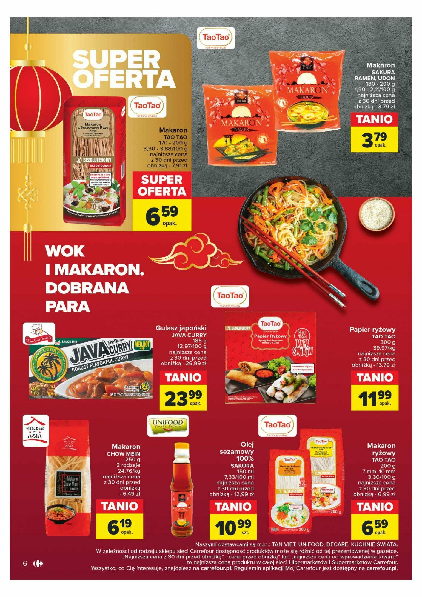 Carrefour Azja od kuchni Gazetka ważna od 06.02.2024 do 17.02.2024 strona 6