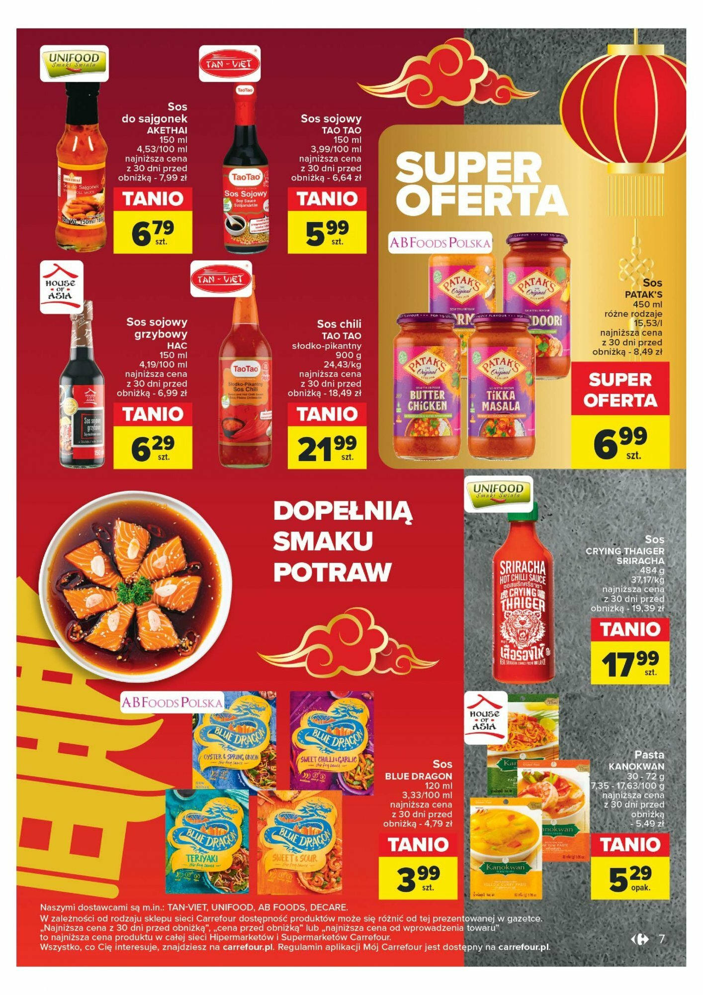 Carrefour Azja od kuchni Gazetka ważna od 06.02.2024 do 17.02.2024 strona 7