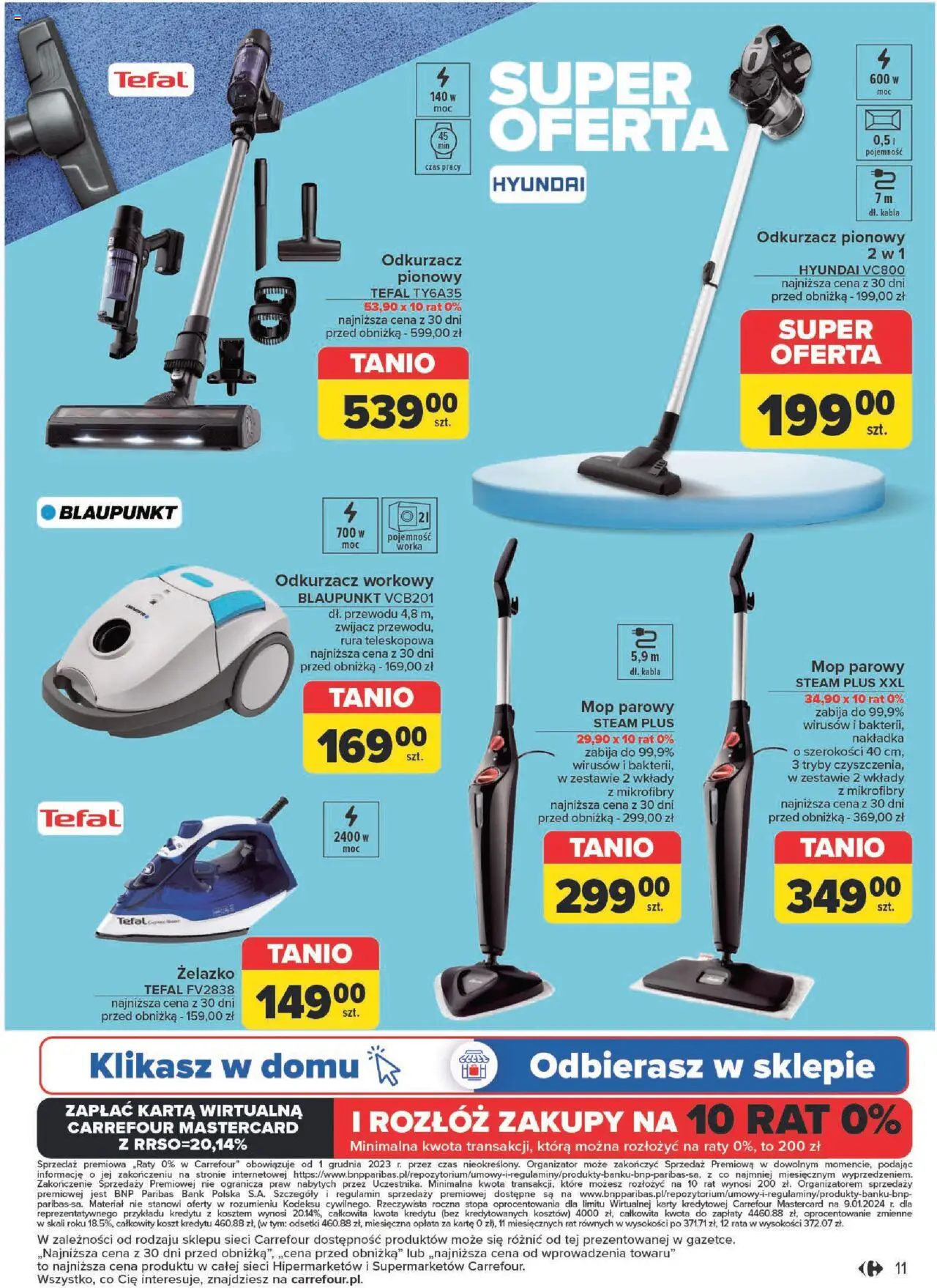 Carrefour Bierzemy sie za porzadki Gazetka ważna od 19.11.2024 do 30.11.2024 strona 11