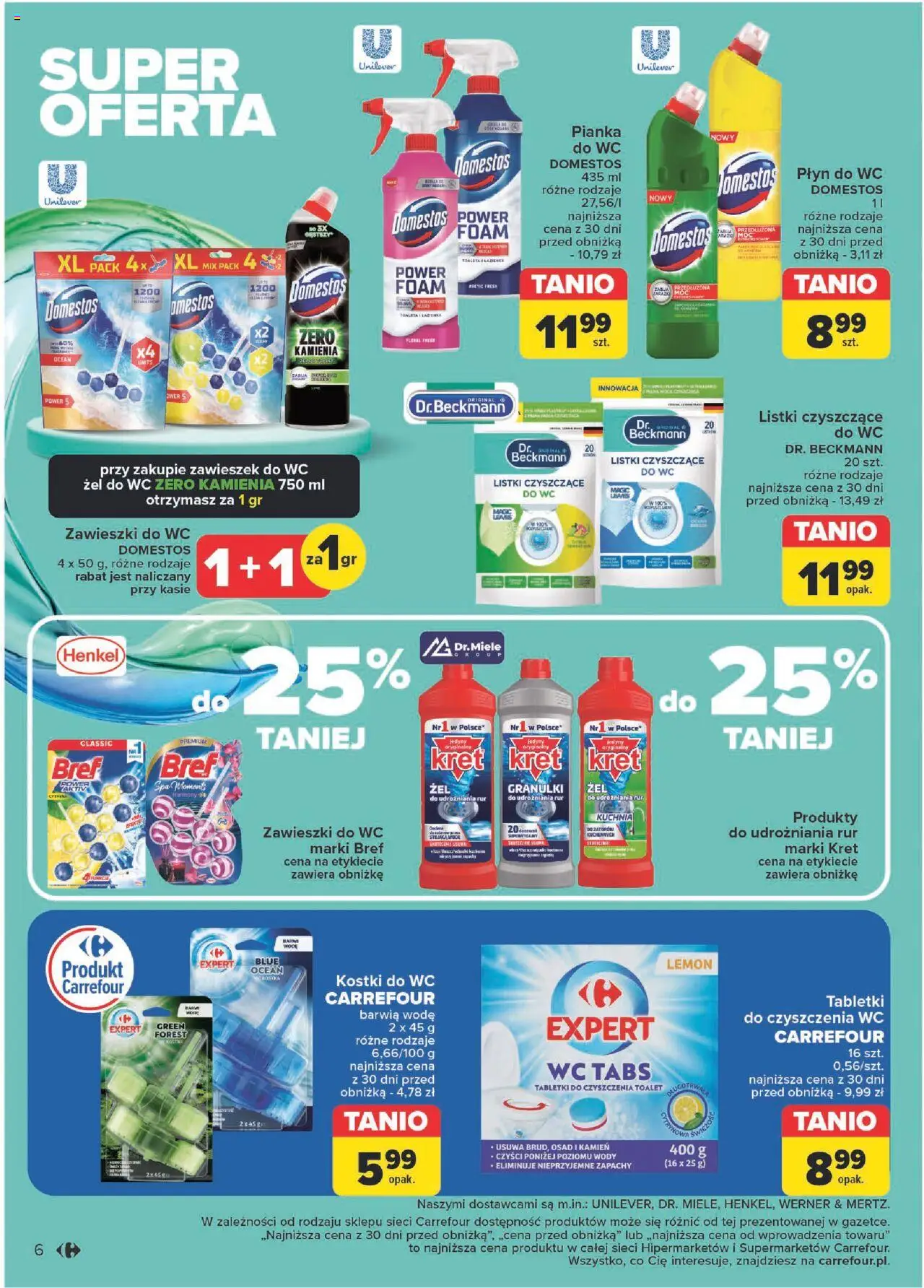 Carrefour Bierzemy sie za porzadki Gazetka ważna od 19.11.2024 do 30.11.2024 strona 6