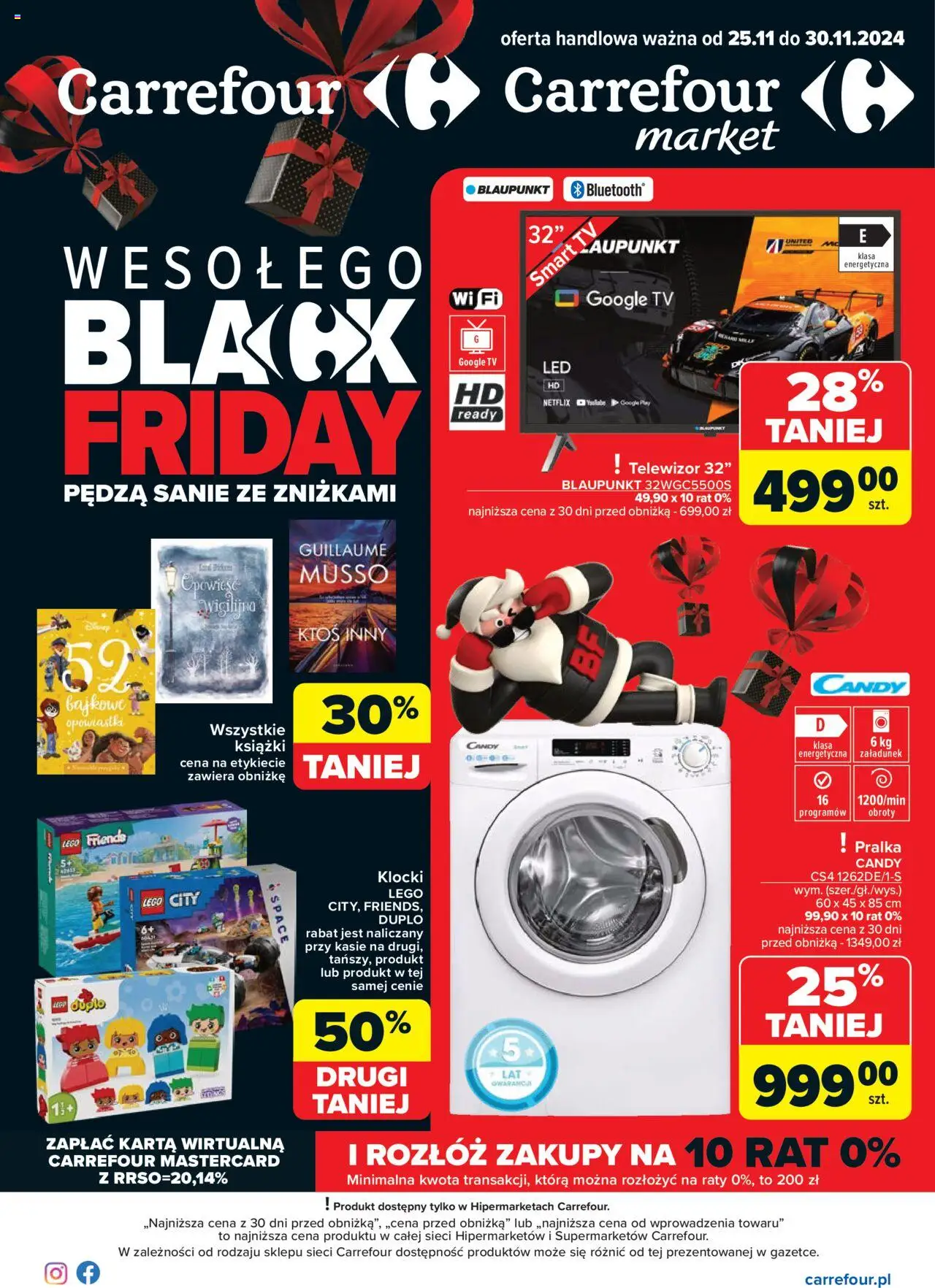  Carrefour Black Friday gazetka ważna od  25.11.2024 do 30.11.2024 strona 1