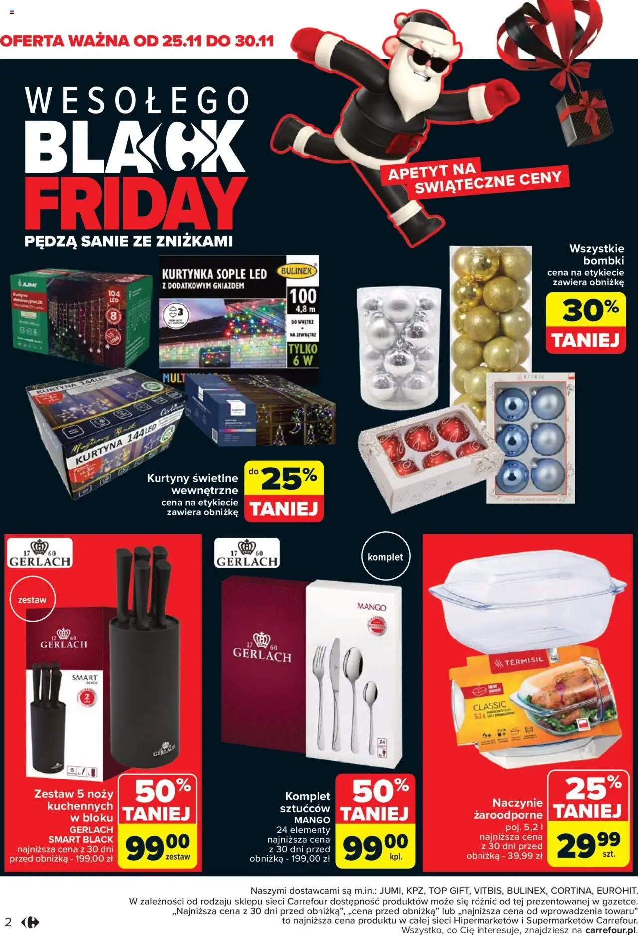  Carrefour Black Friday gazetka ważna od  25.11.2024 do 30.11.2024 strona 2