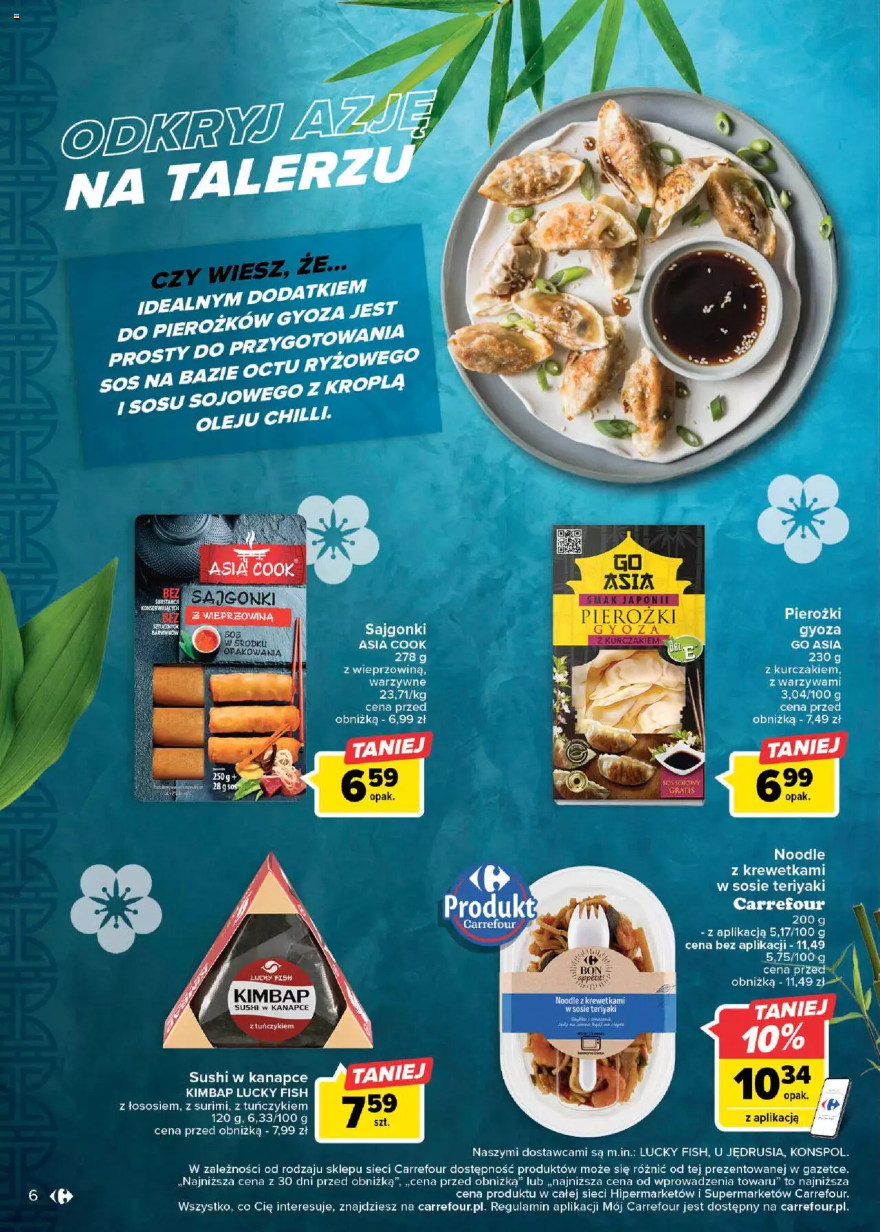 Carrefour Bliskie smaki dalekiego wschodu Gazetka ważna od 01.08.2023 do 12.08.2023 strona 3