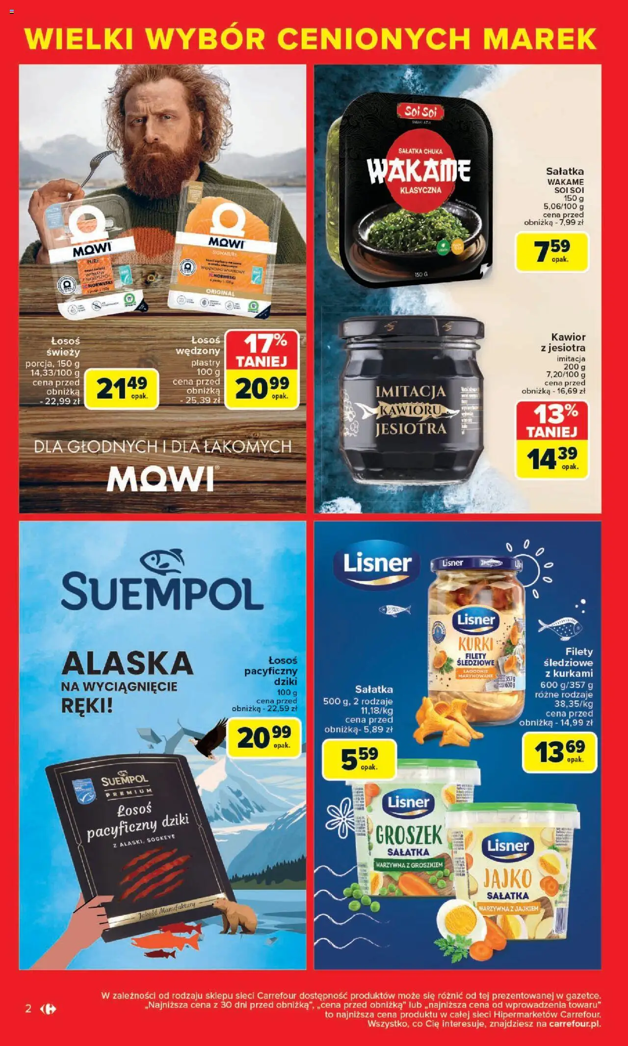 Carrefour Cenione marki, super ceny  Gazetka  ważna od  04.08.2025 do 16.08.2025 strona 2
