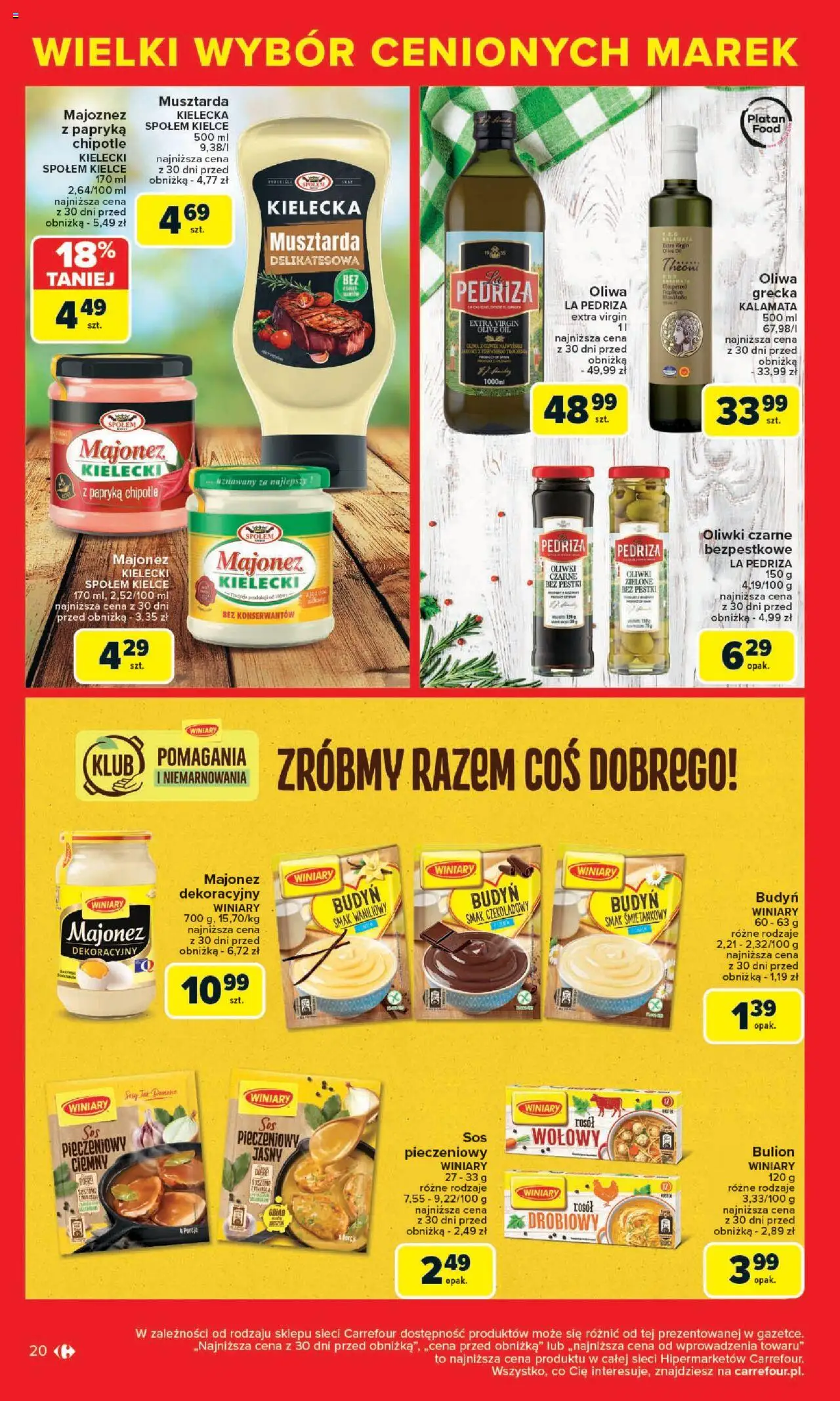 Carrefour Cenione marki, super ceny  Gazetka  ważna od  04.08.2025 do 16.08.2025 strona 20