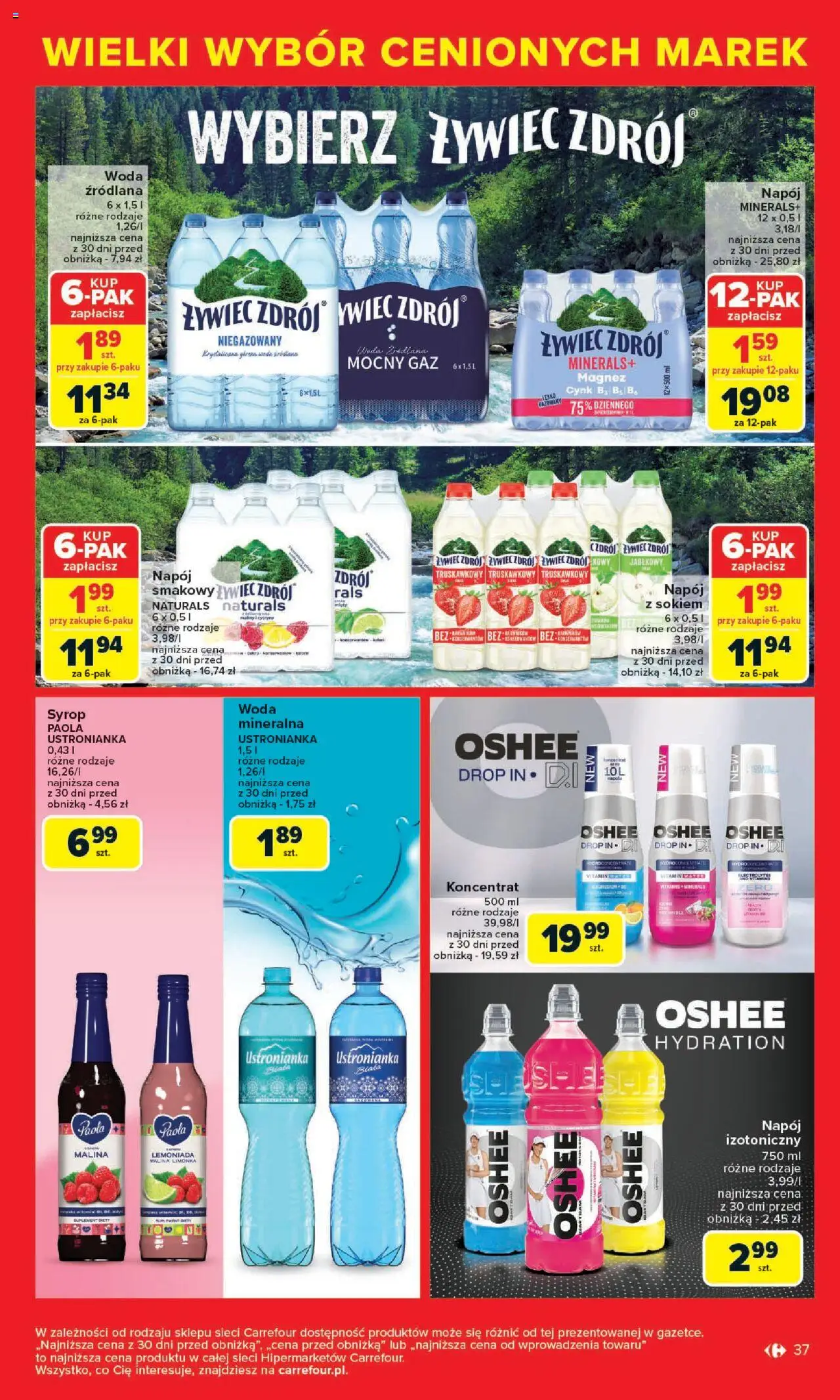 Carrefour Cenione marki, super ceny  Gazetka  ważna od  04.08.2025 do 16.08.2025 strona 37