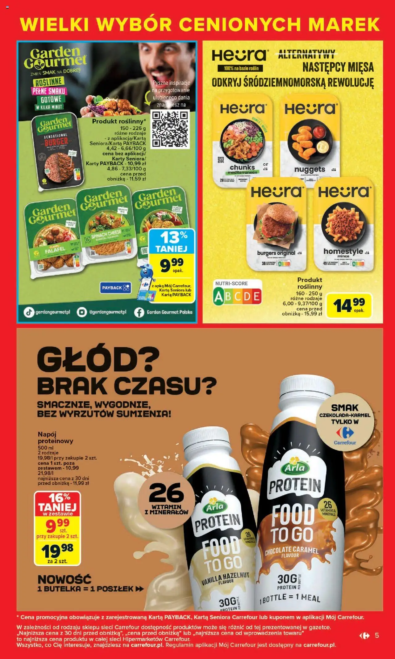 Carrefour Cenione marki, super ceny  Gazetka  ważna od  04.08.2025 do 16.08.2025 strona 5