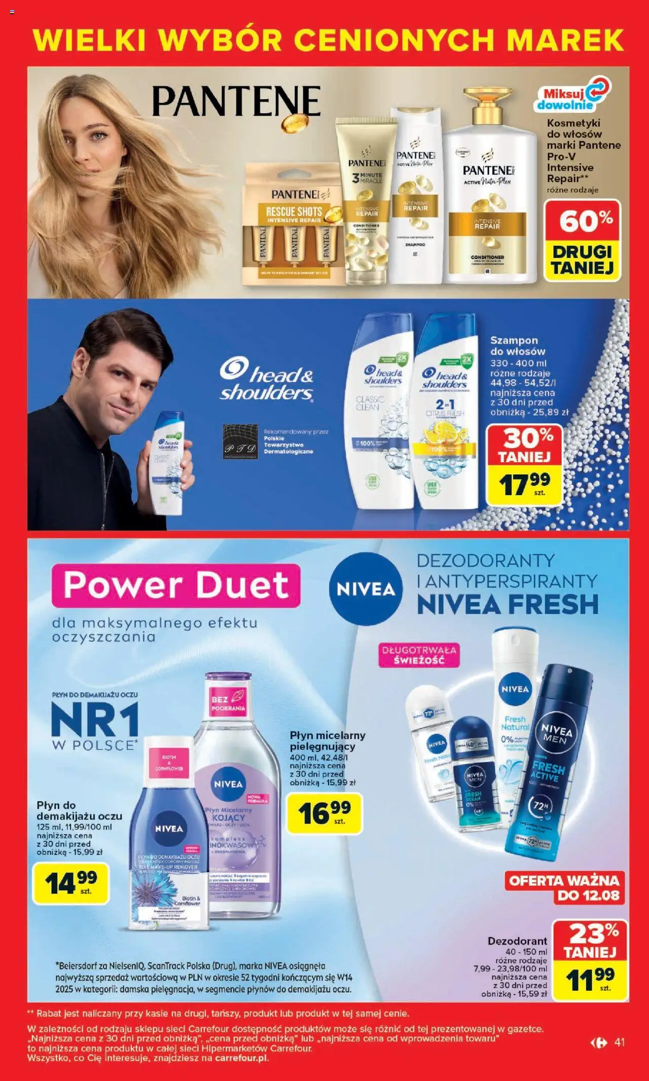 Carrefour Cenione marki, super ceny  Gazetka  ważna od  04.08.2025 do 16.08.2025 strona 41