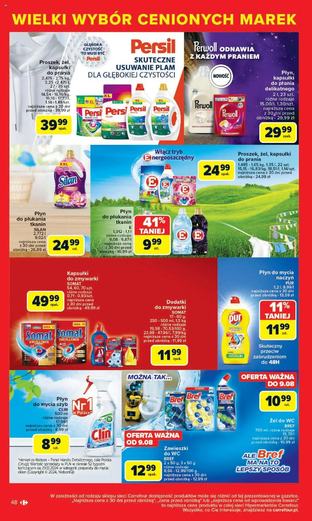 Carrefour Cenione marki, super ceny  Gazetka  ważna od  04.08.2025 do 16.08.2025 strona 48
