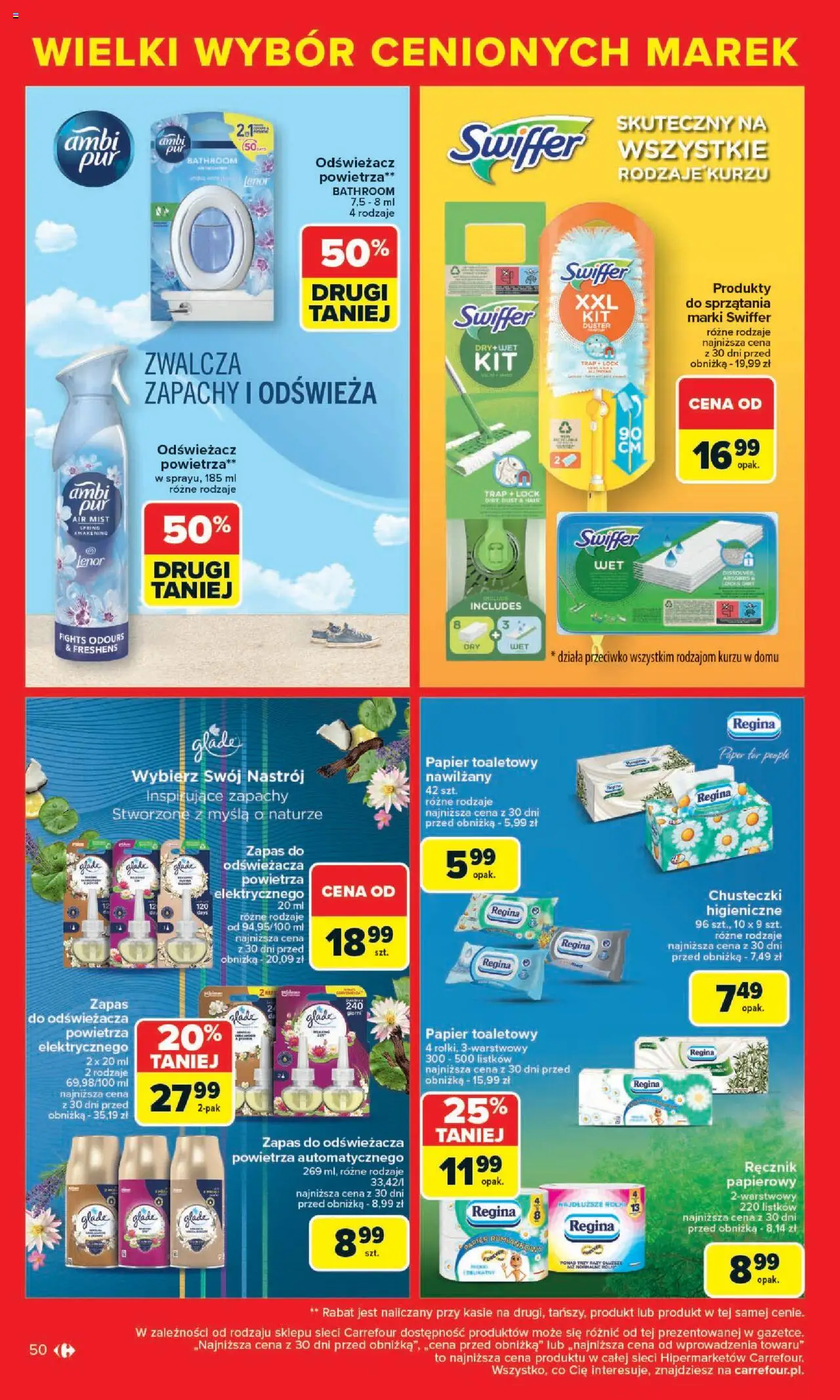 Carrefour Cenione marki, super ceny  Gazetka  ważna od  04.08.2025 do 16.08.2025 strona 50