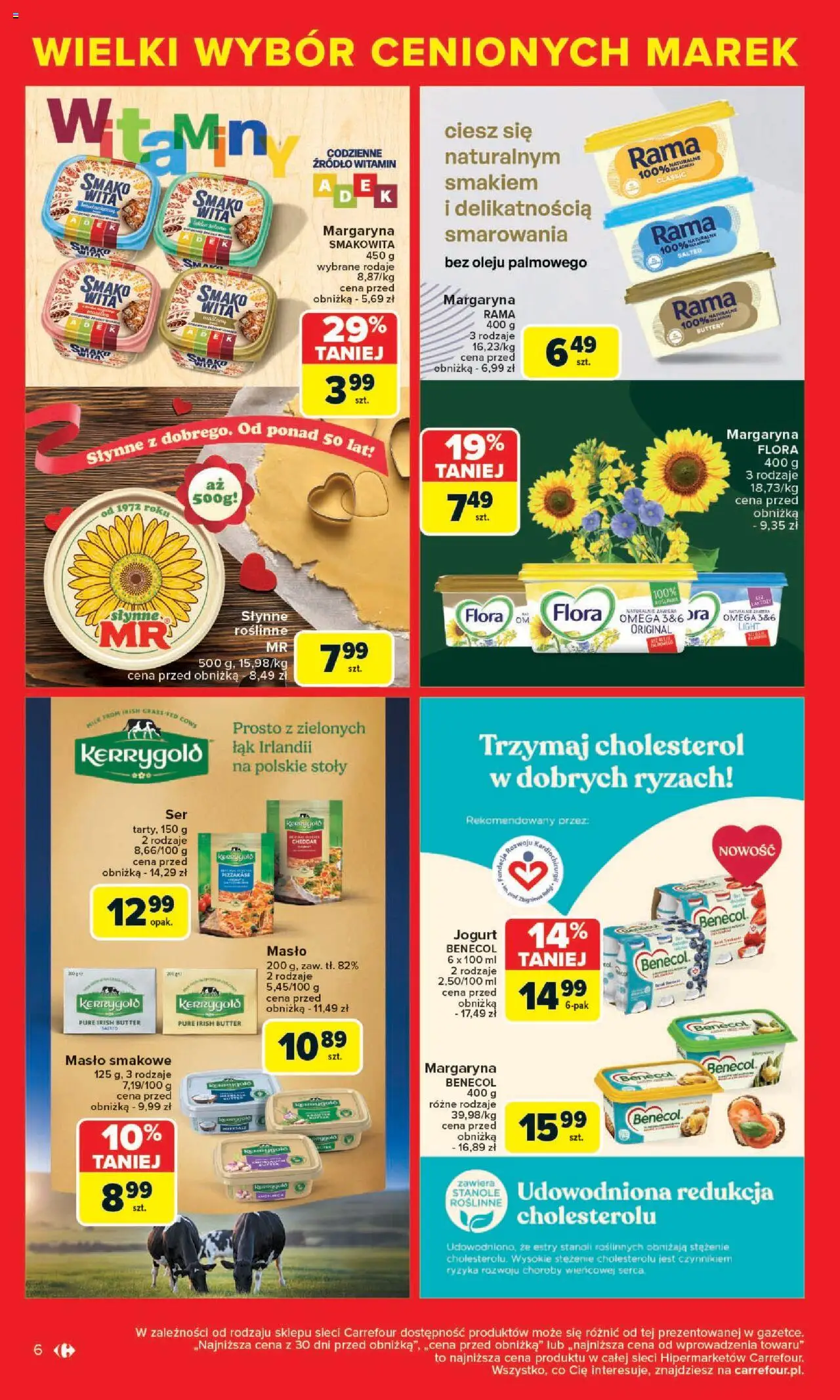 Carrefour Cenione marki, super ceny  Gazetka  ważna od  04.08.2025 do 16.08.2025 strona 6