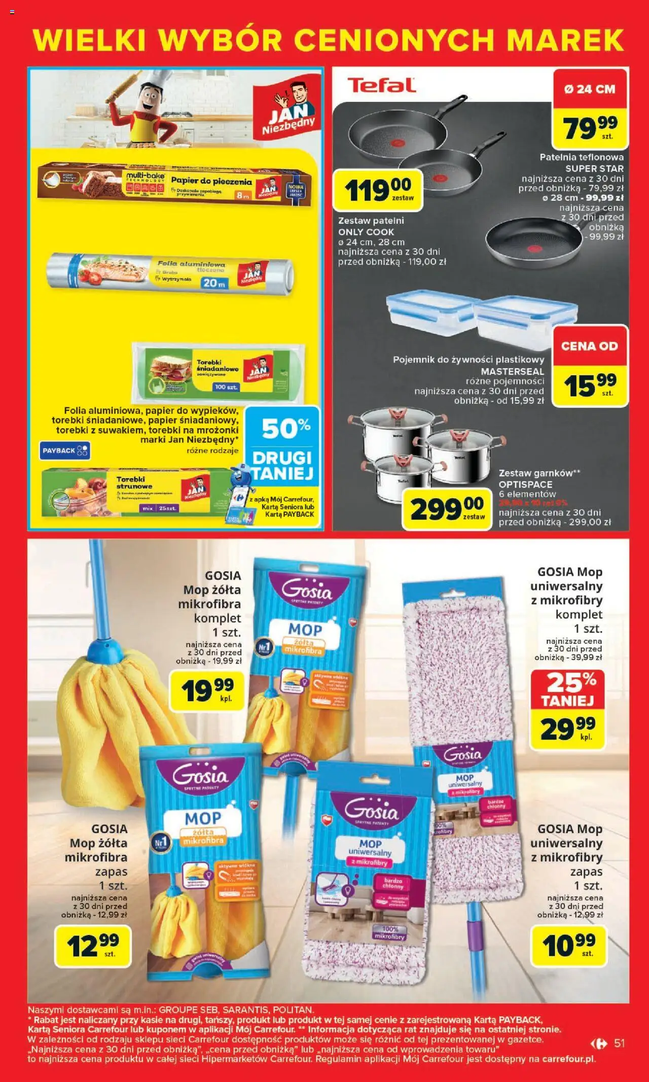 Carrefour Cenione marki, super ceny  Gazetka  ważna od  04.08.2025 do 16.08.2025 strona 51