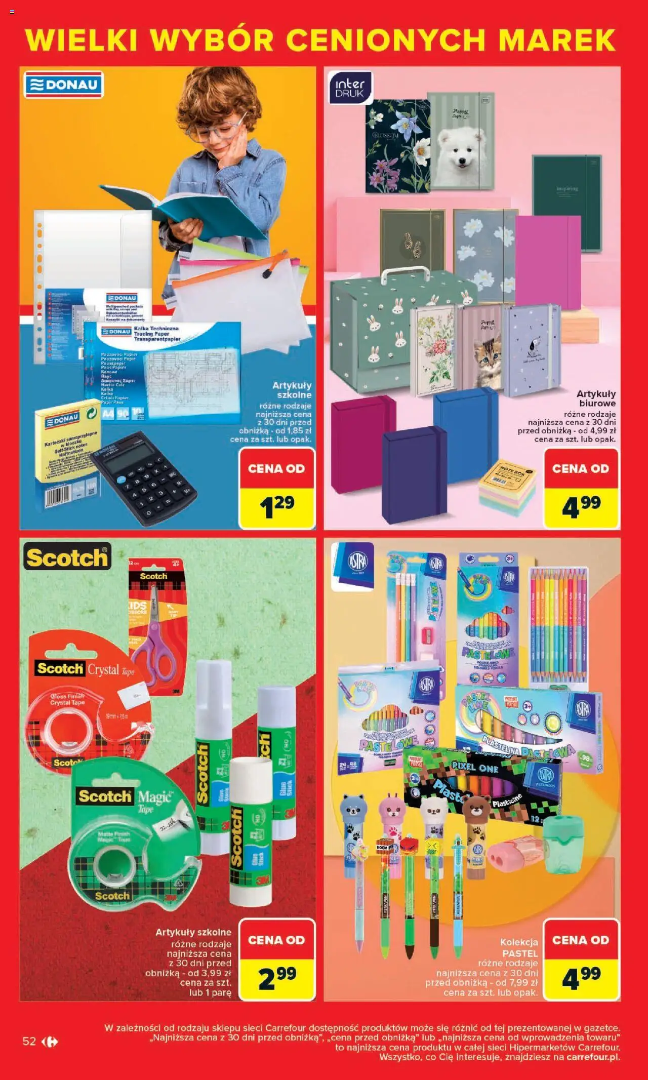 Carrefour Cenione marki, super ceny  Gazetka  ważna od  04.08.2025 do 16.08.2025 strona 52